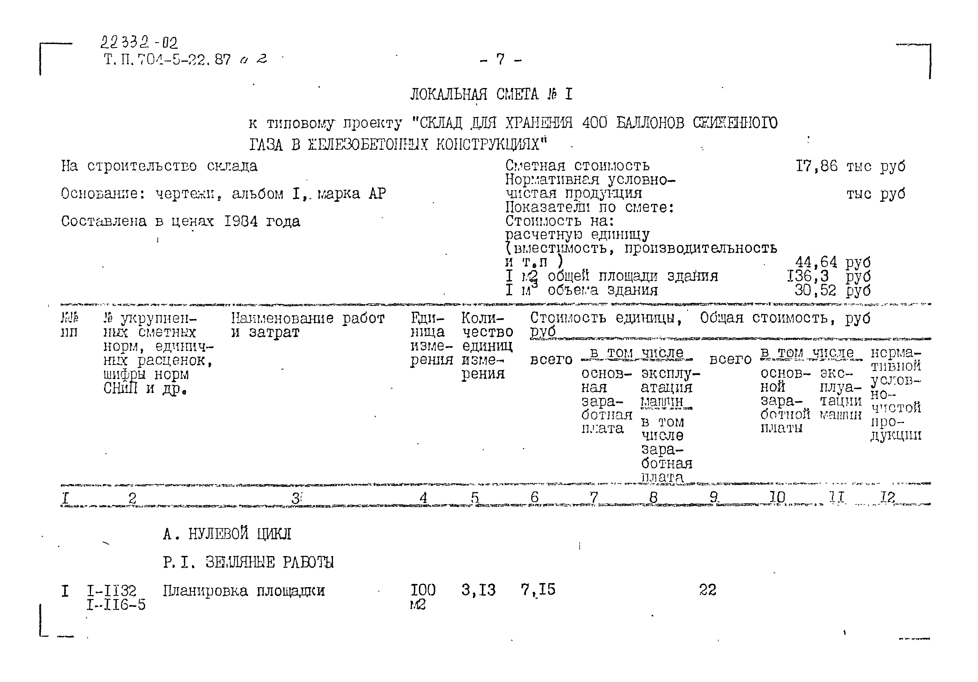 Типовой проект 704-5-22.87