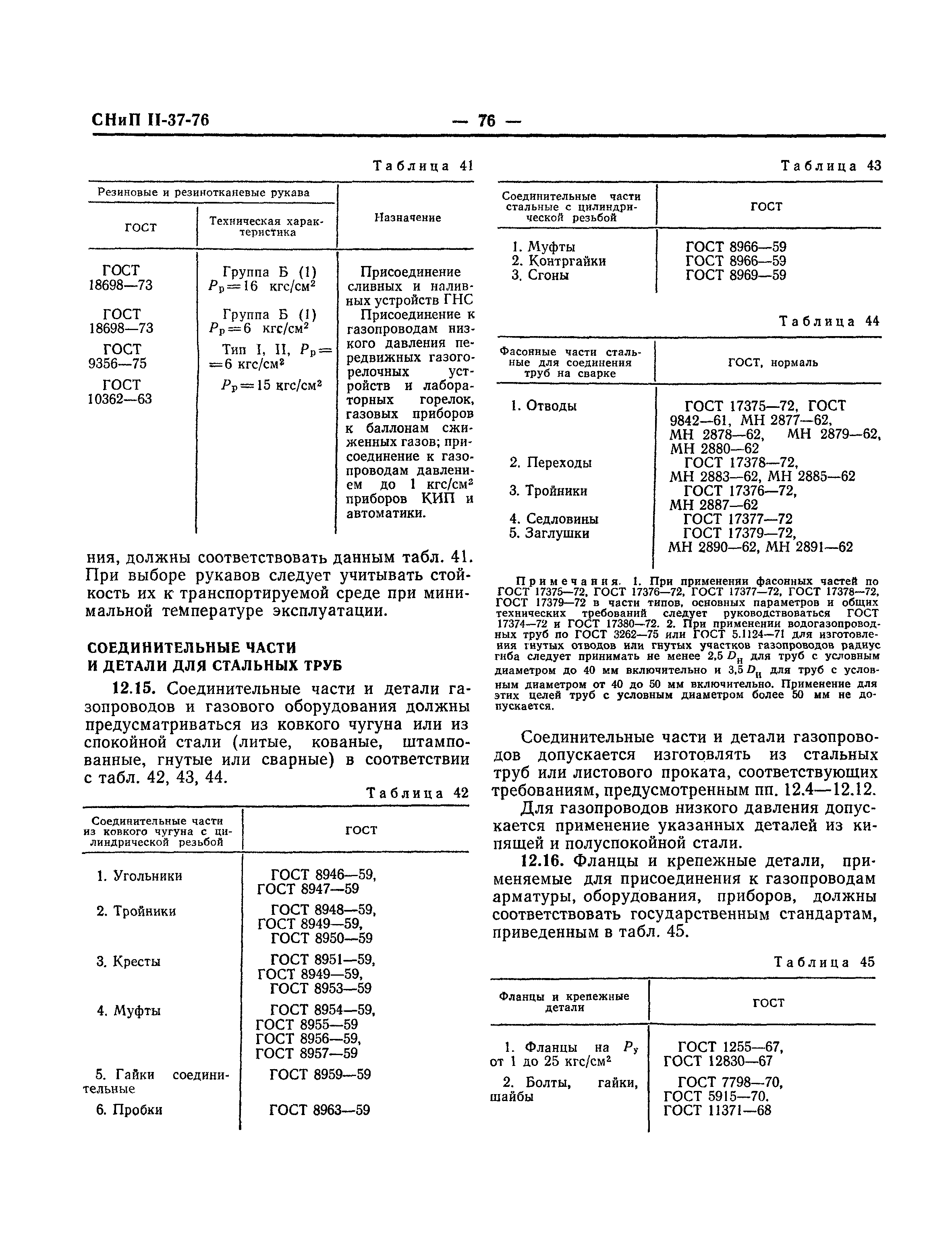 СНиП II-37-76