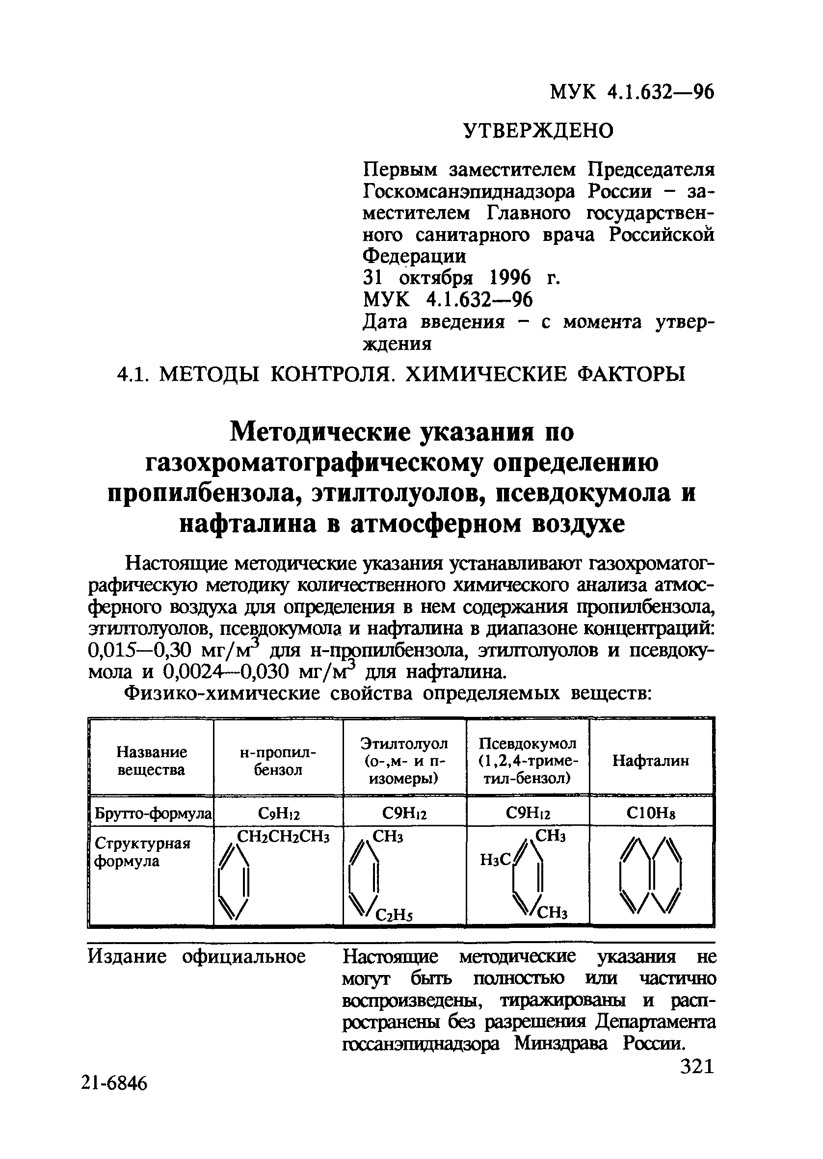 МУК 4.1.632-96