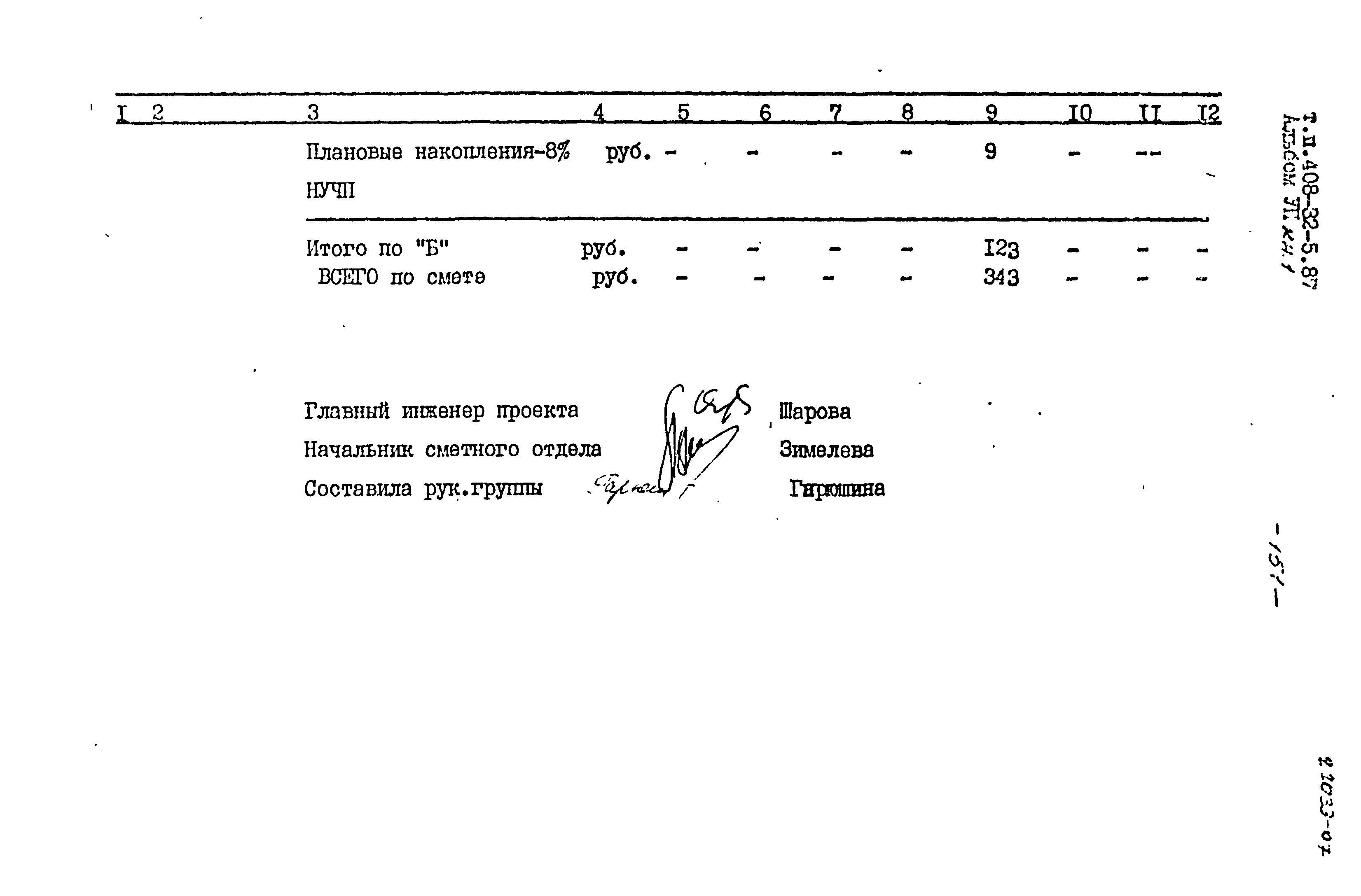 Типовой проект 408-32-5.87