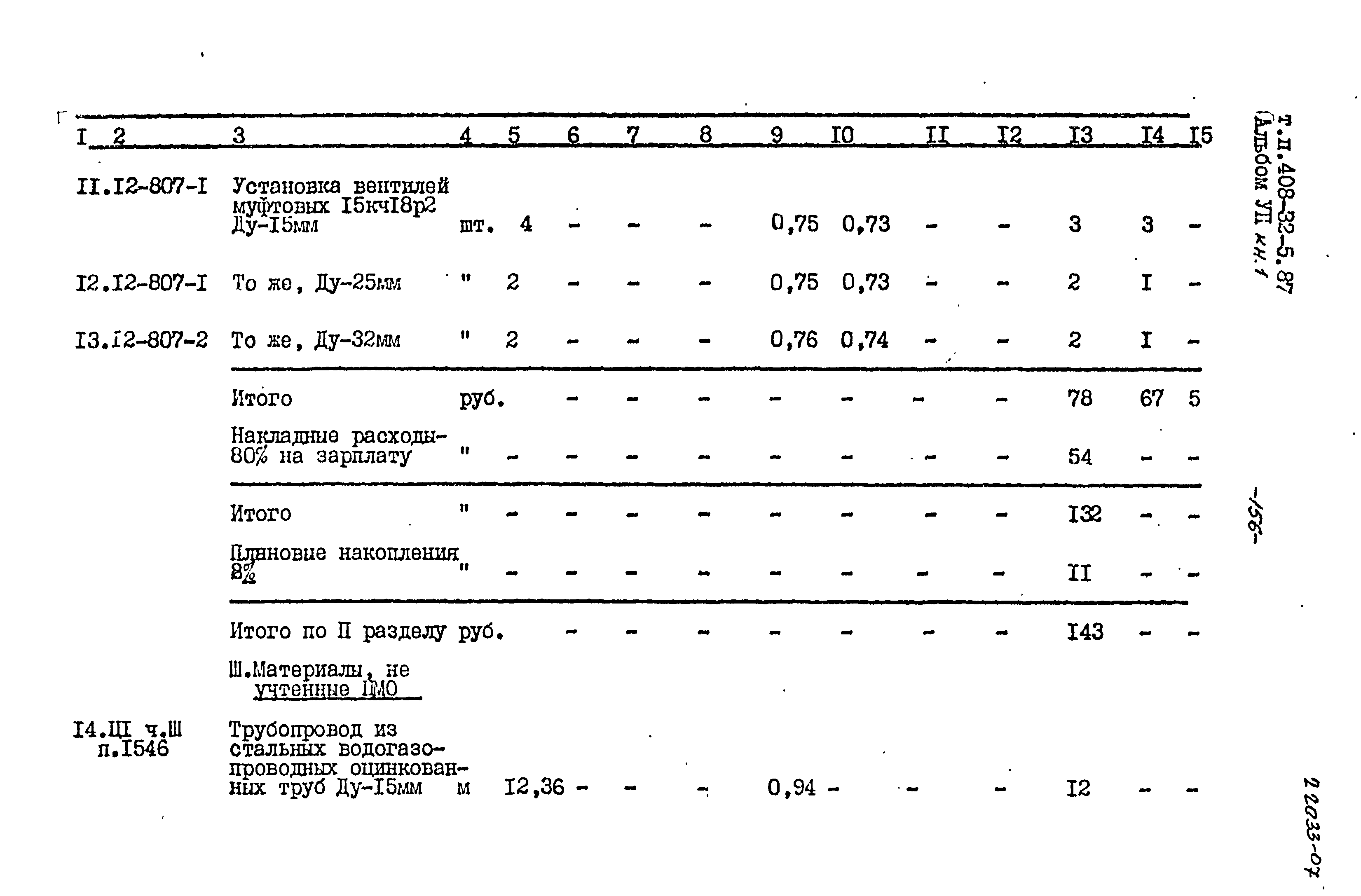 Типовой проект 408-32-5.87