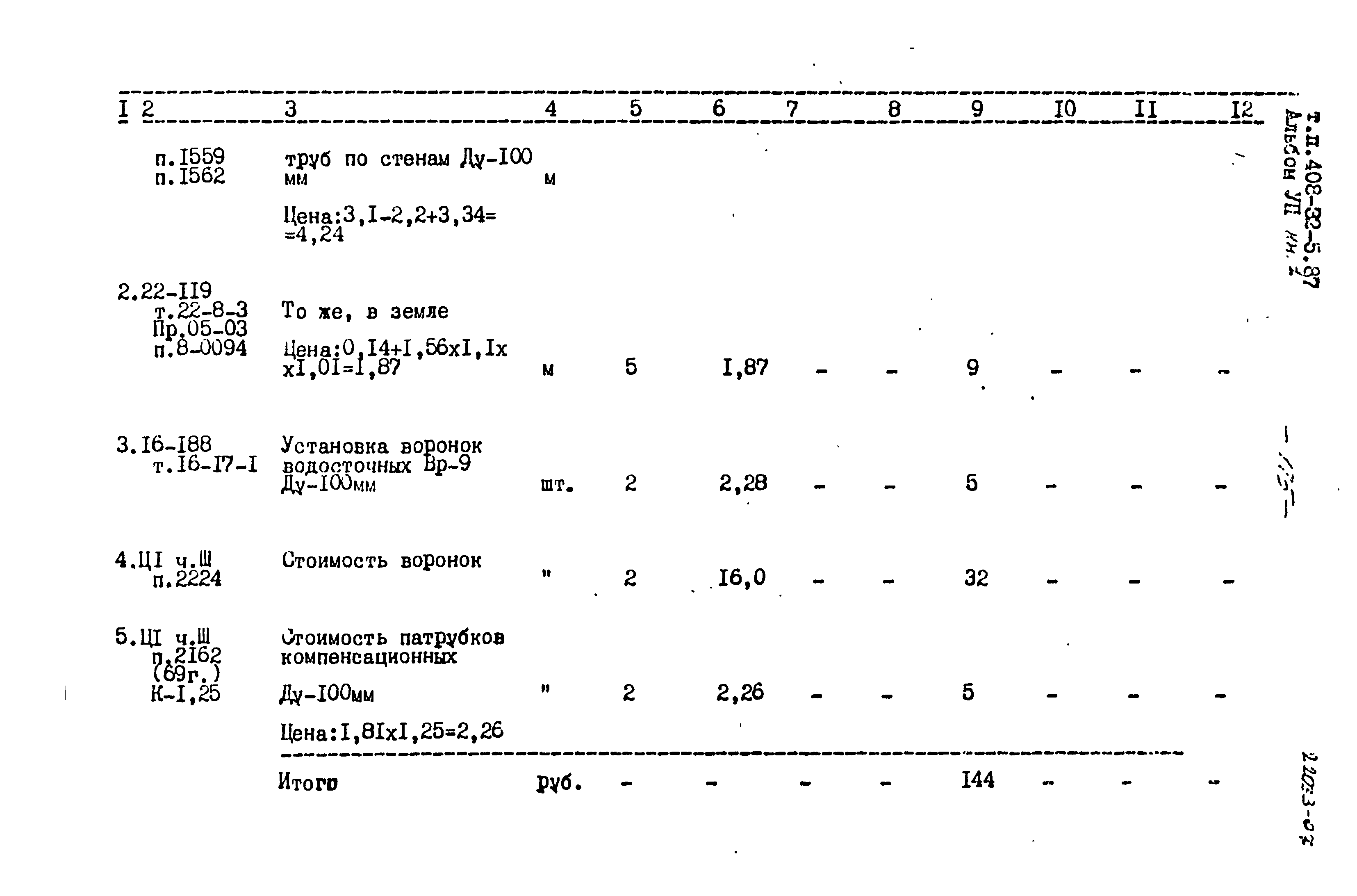 Типовой проект 408-32-5.87
