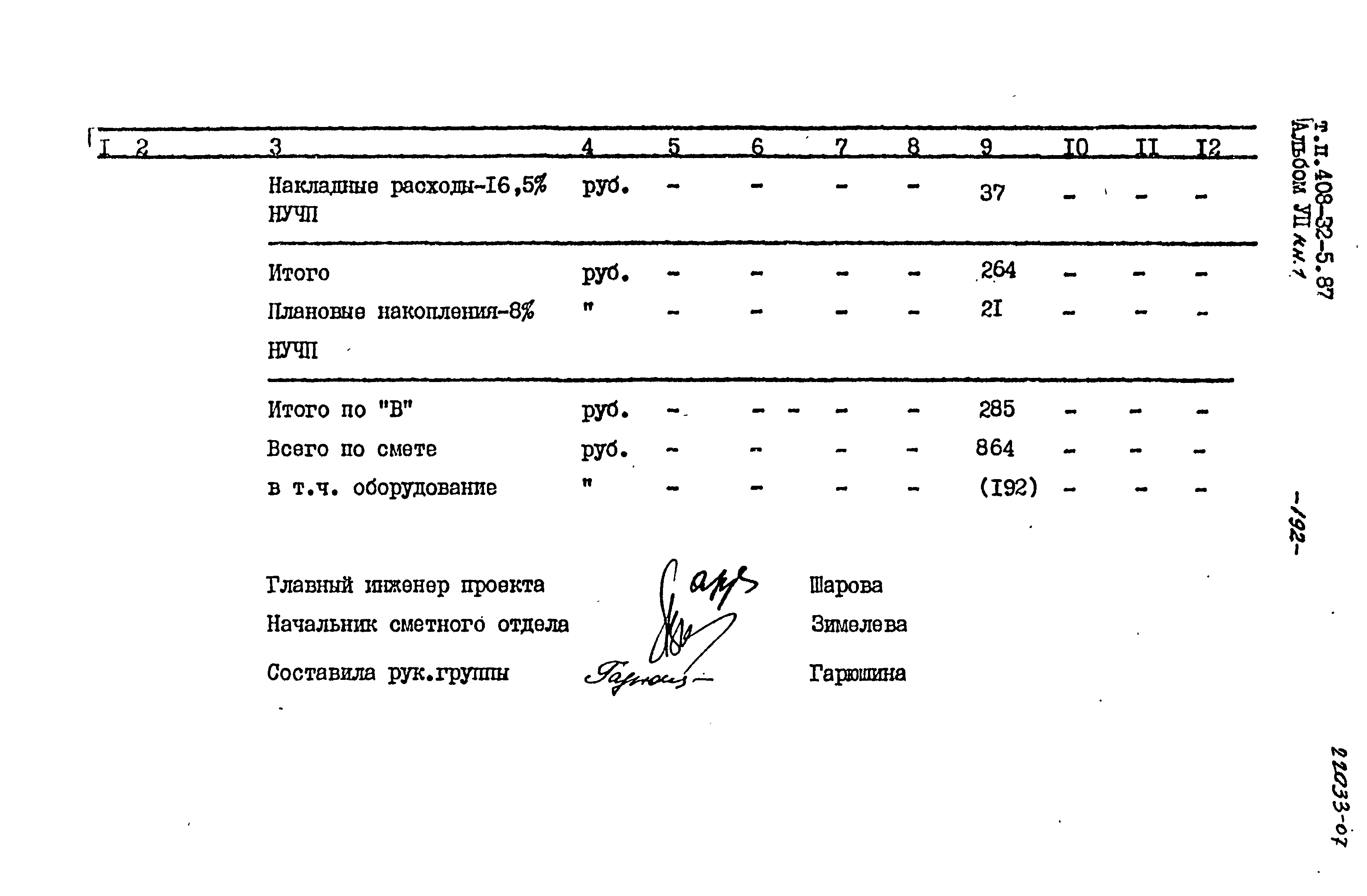Типовой проект 408-32-5.87