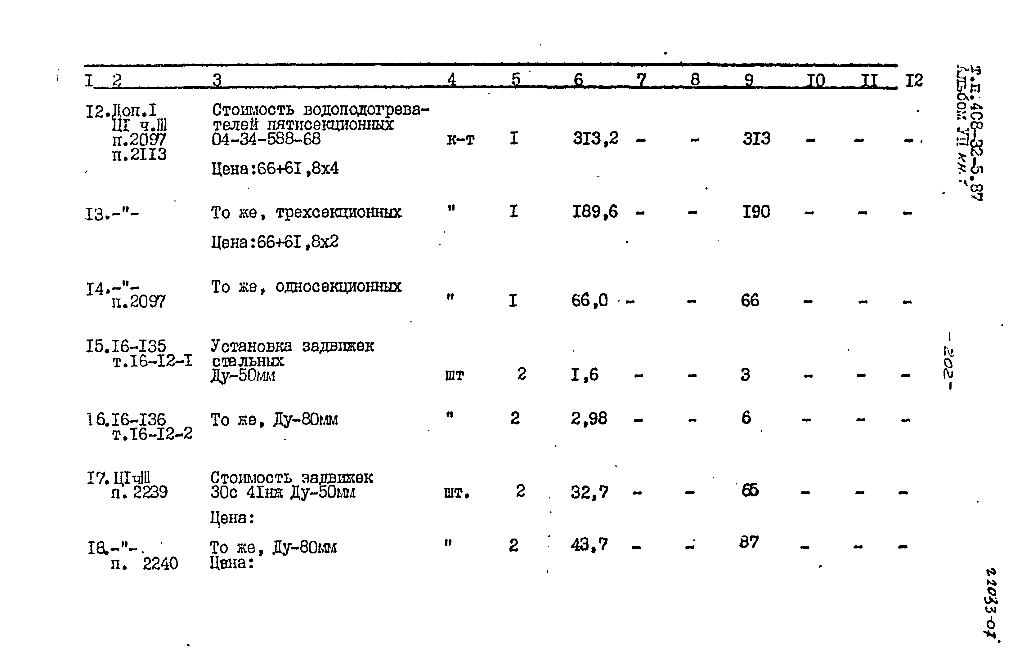 Типовой проект 408-32-5.87