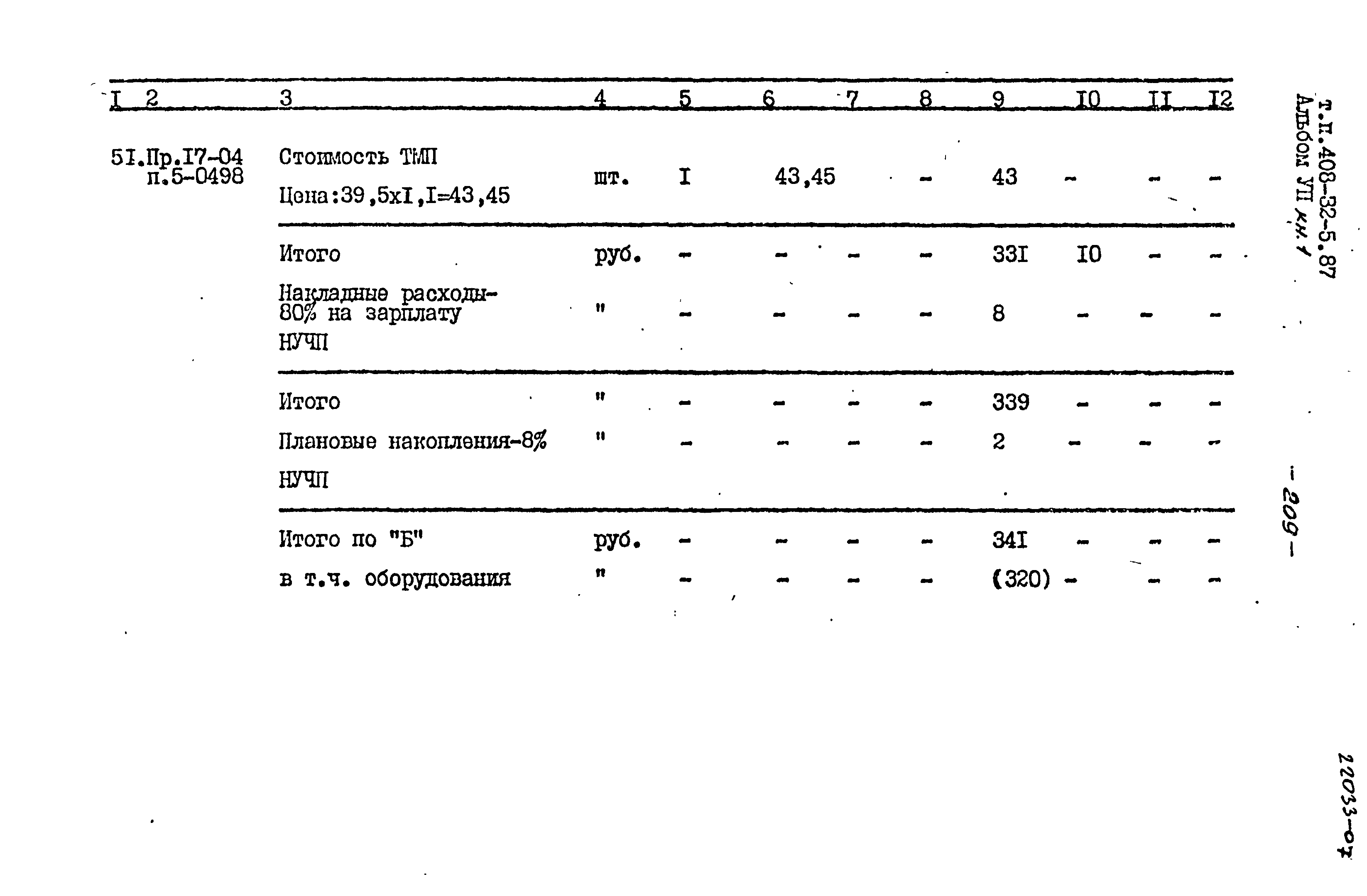 Типовой проект 408-32-5.87
