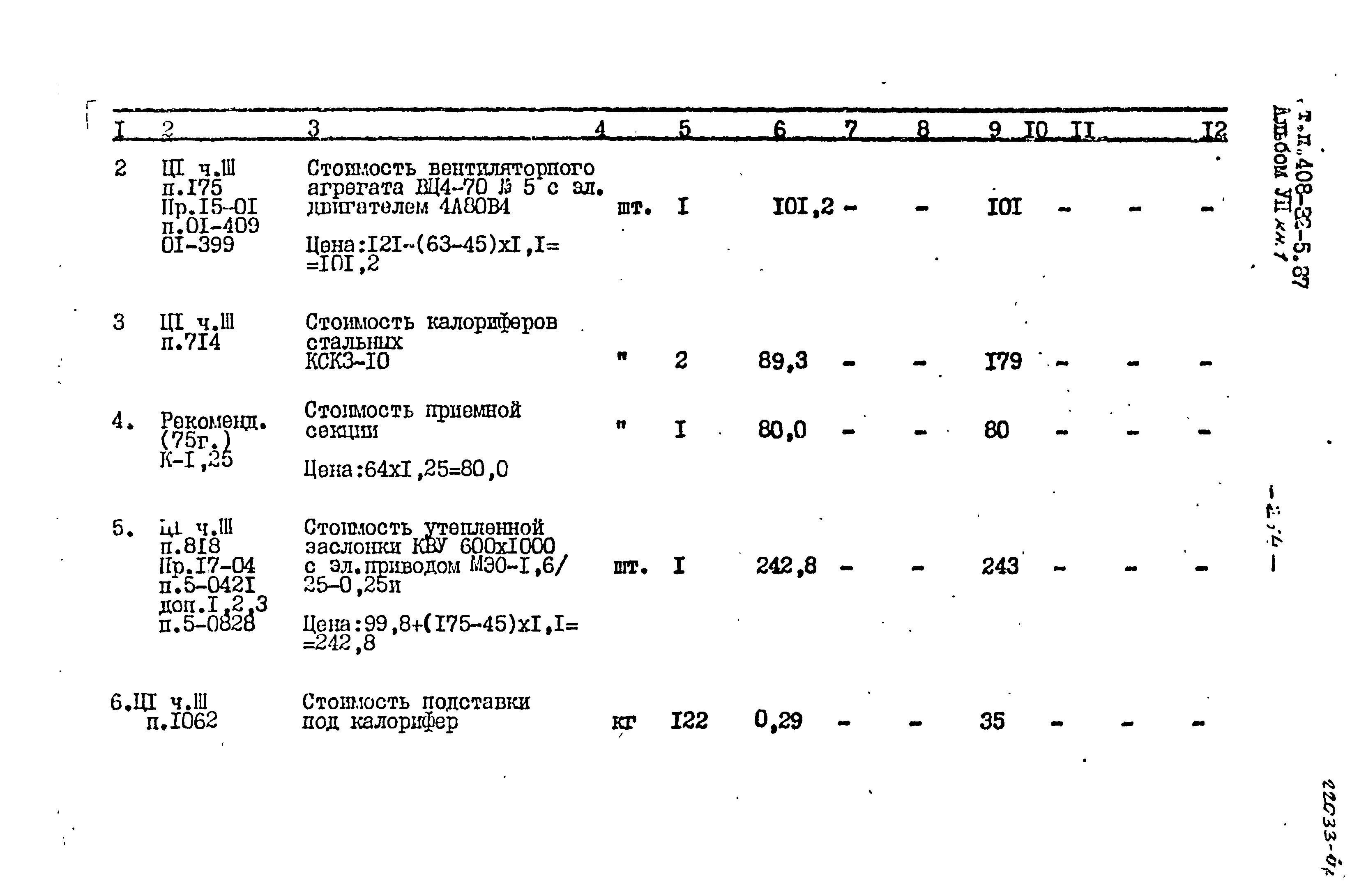 Типовой проект 408-32-5.87