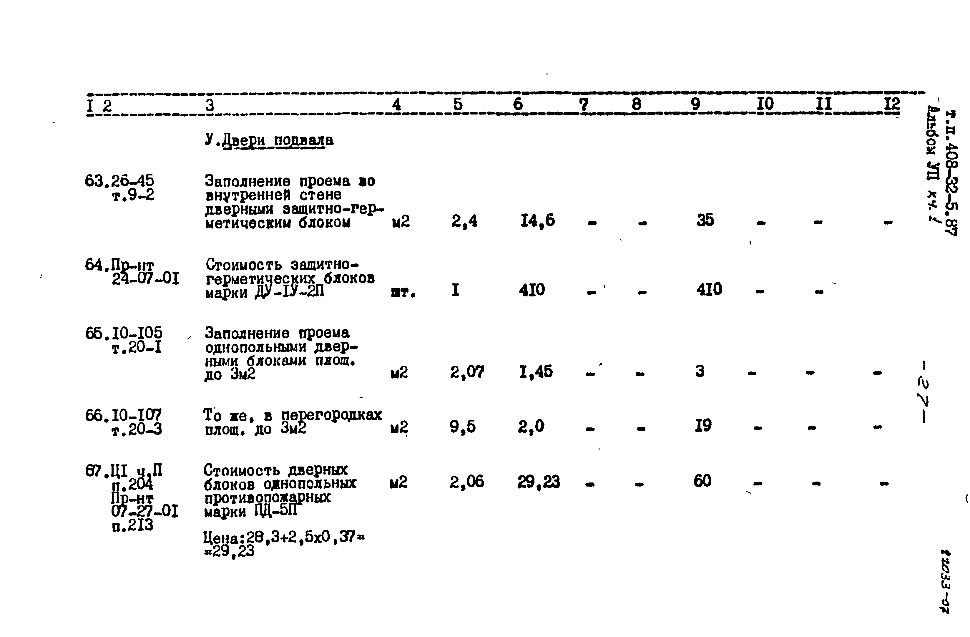 Типовой проект 408-32-5.87