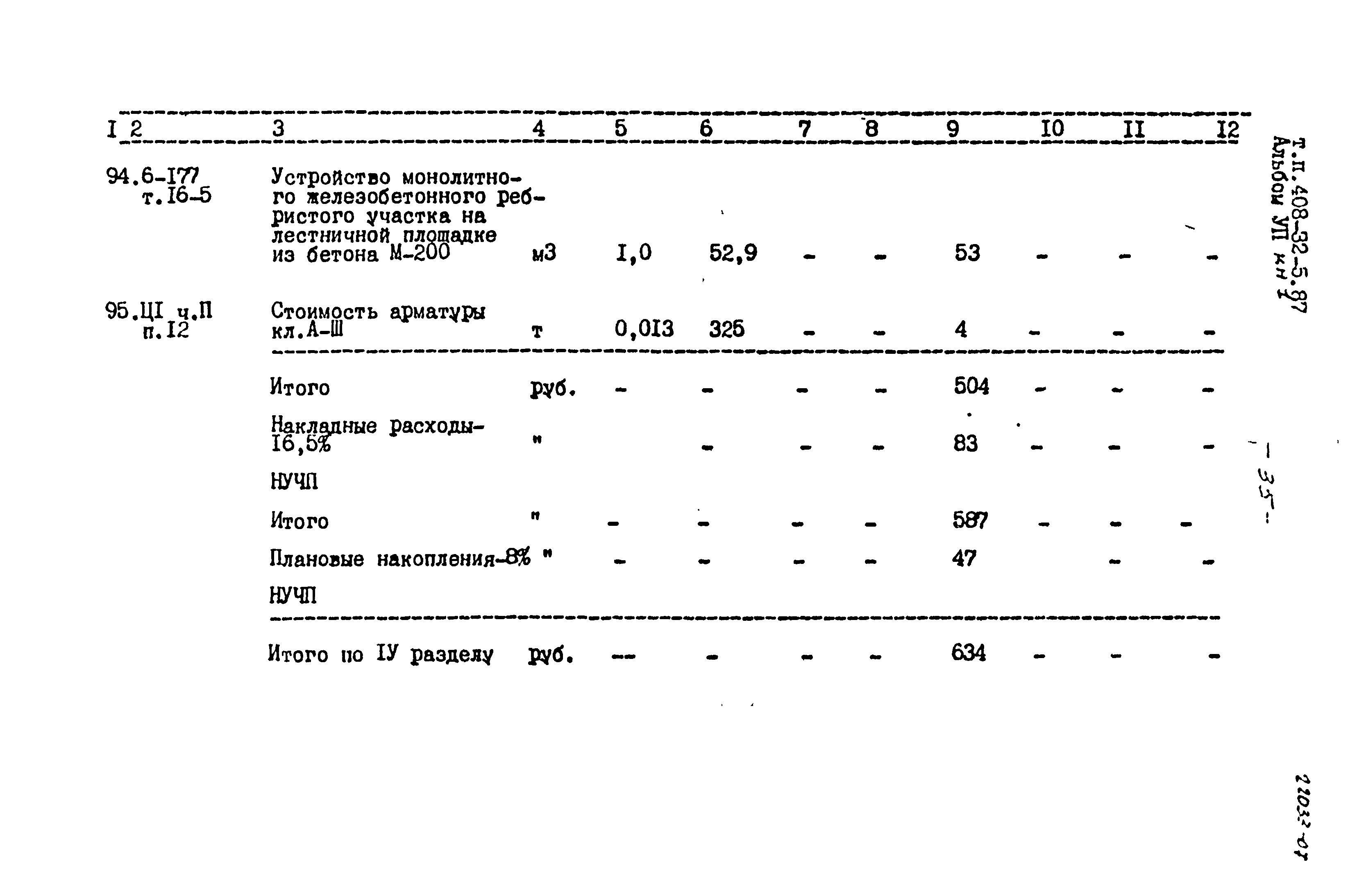 Типовой проект 408-32-5.87