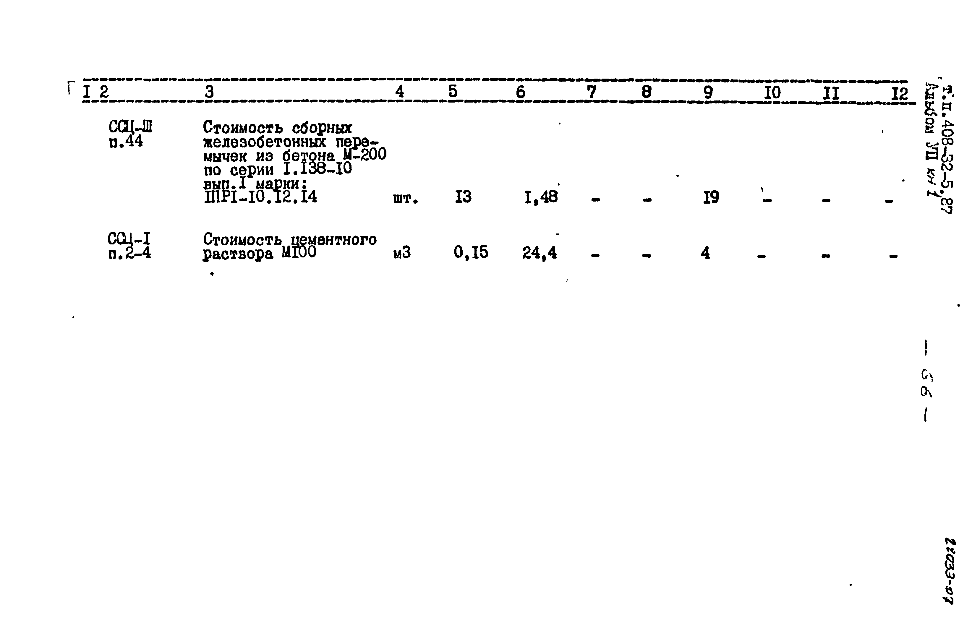 Типовой проект 408-32-5.87