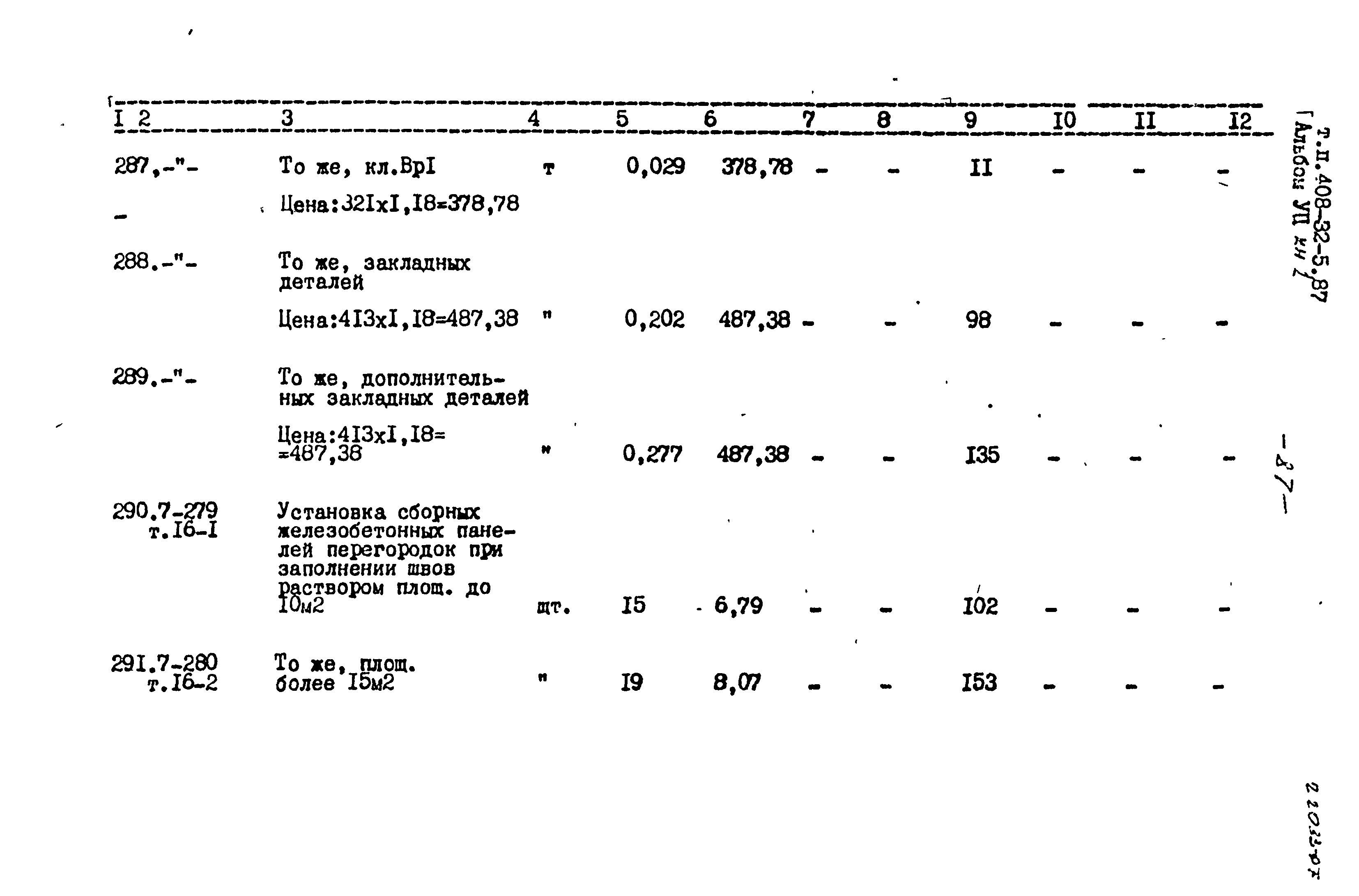 Типовой проект 408-32-5.87