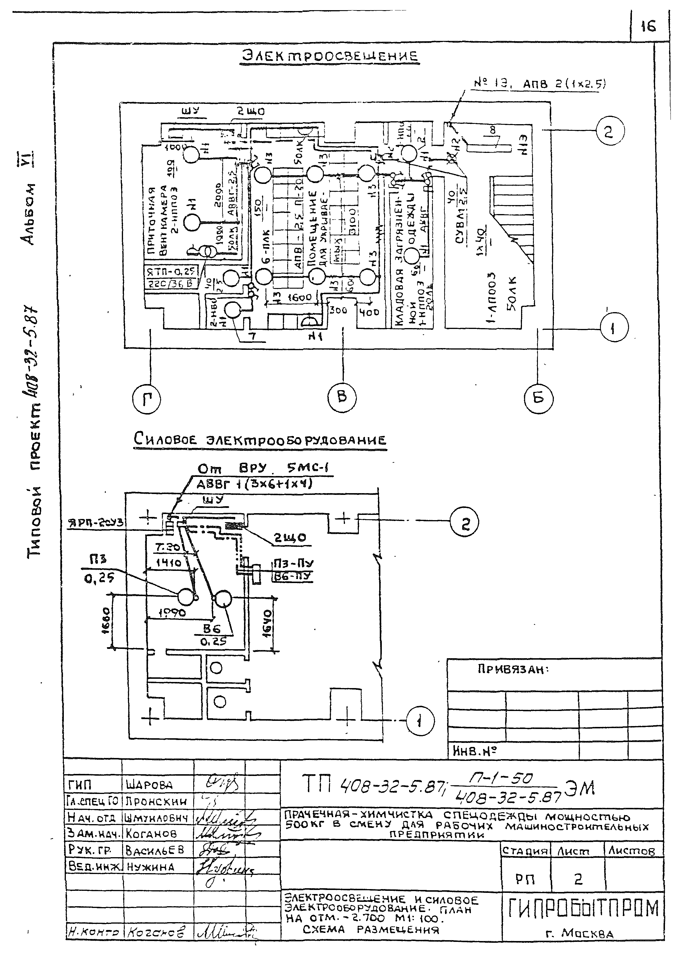 Типовой проект 408-32-5.87