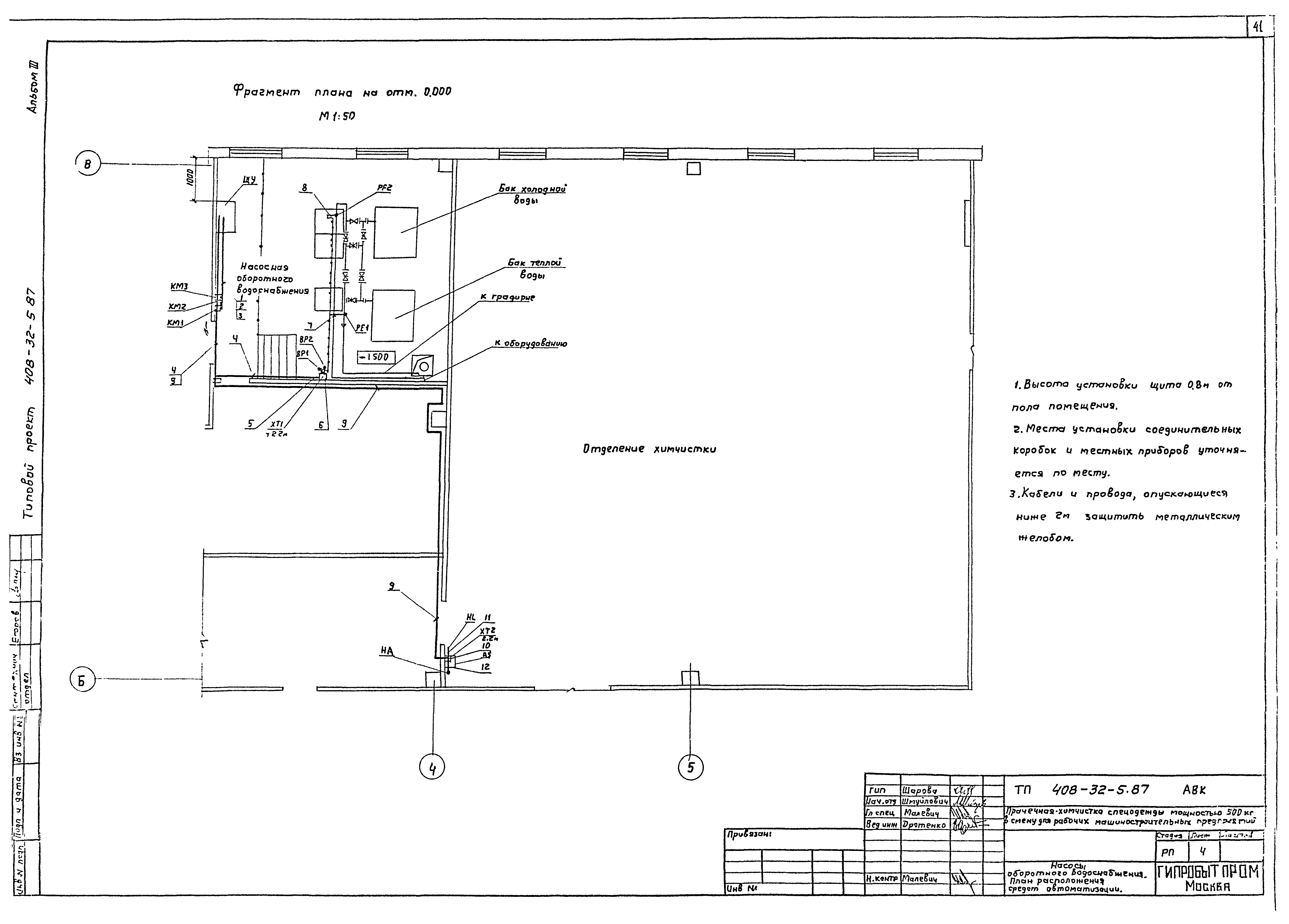 Типовой проект 408-32-5.87