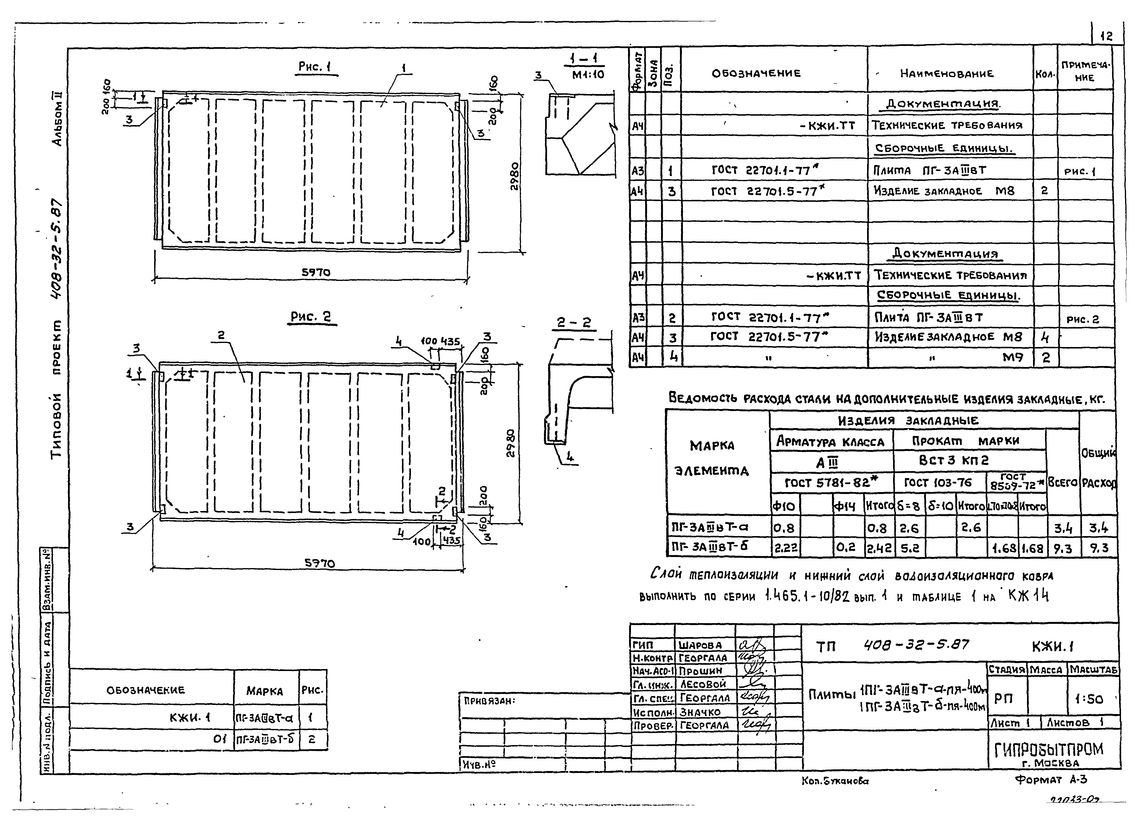Типовой проект 408-32-5.87