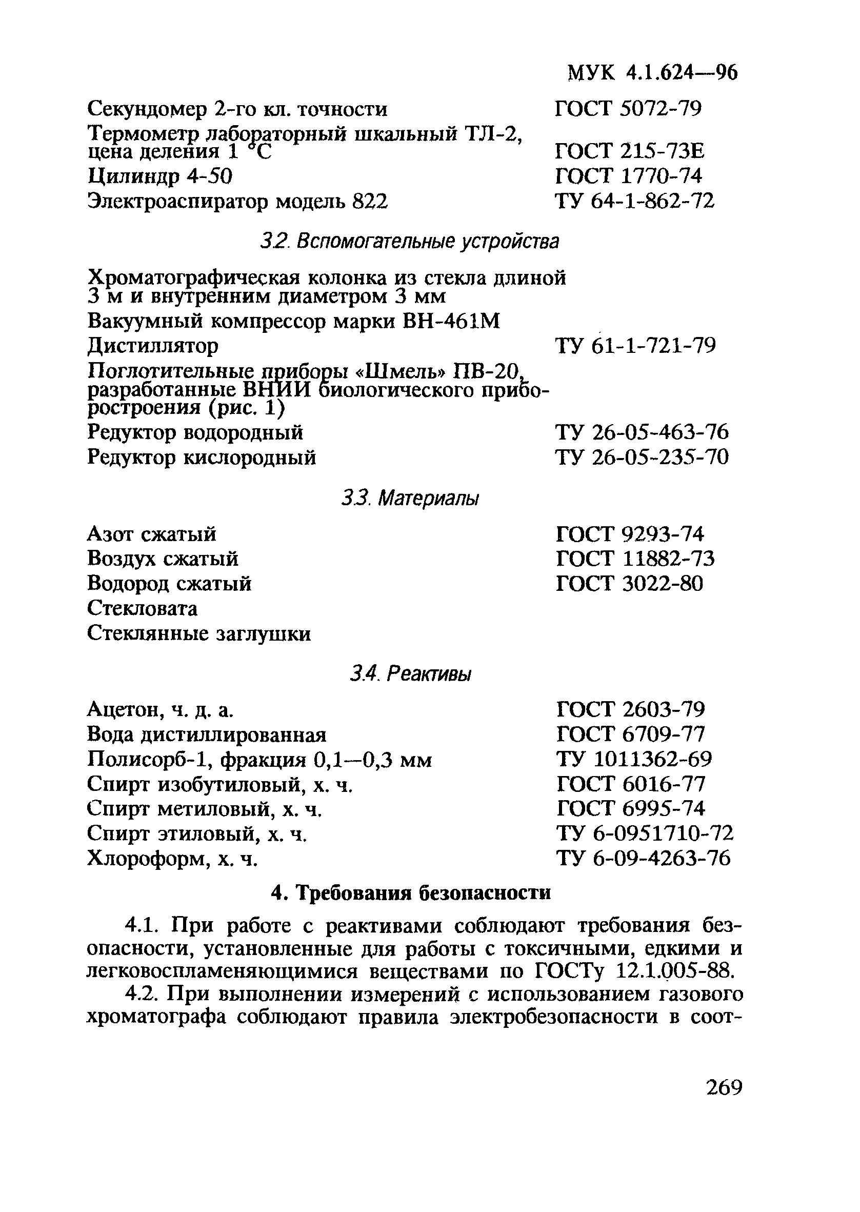 МУК 4.1.624-96