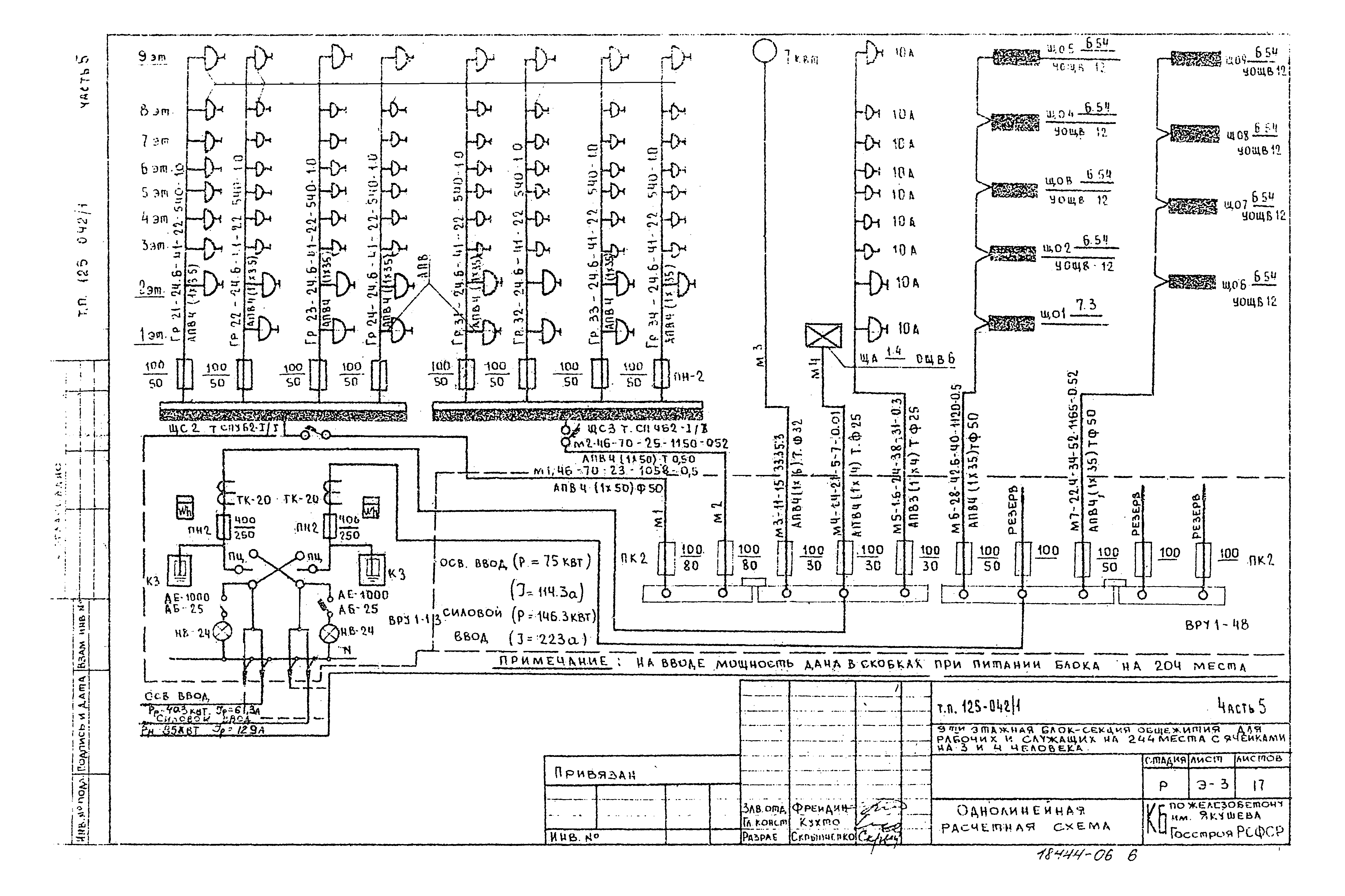 Типовой проект 125-042/1