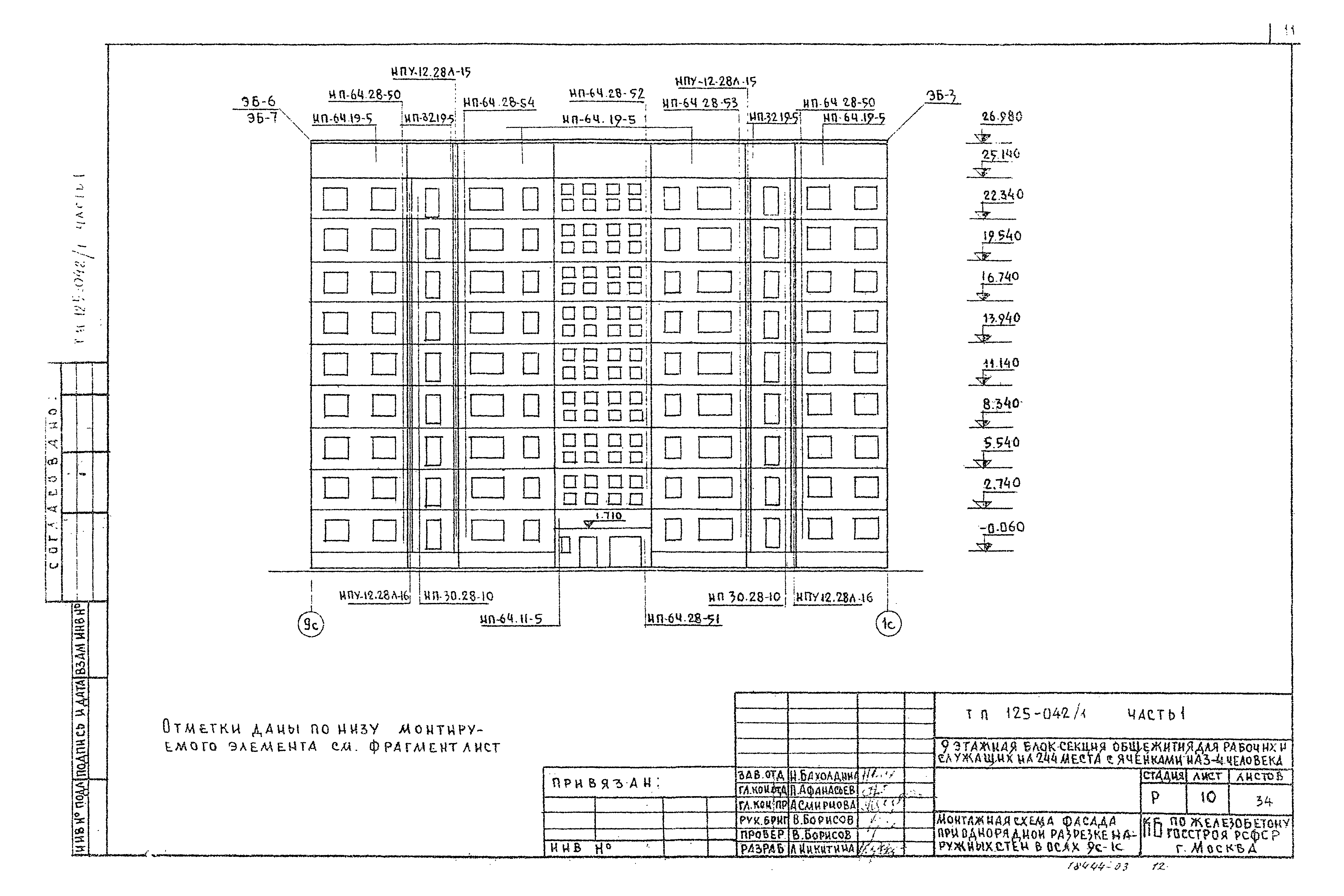 Типовой проект 125-042/1