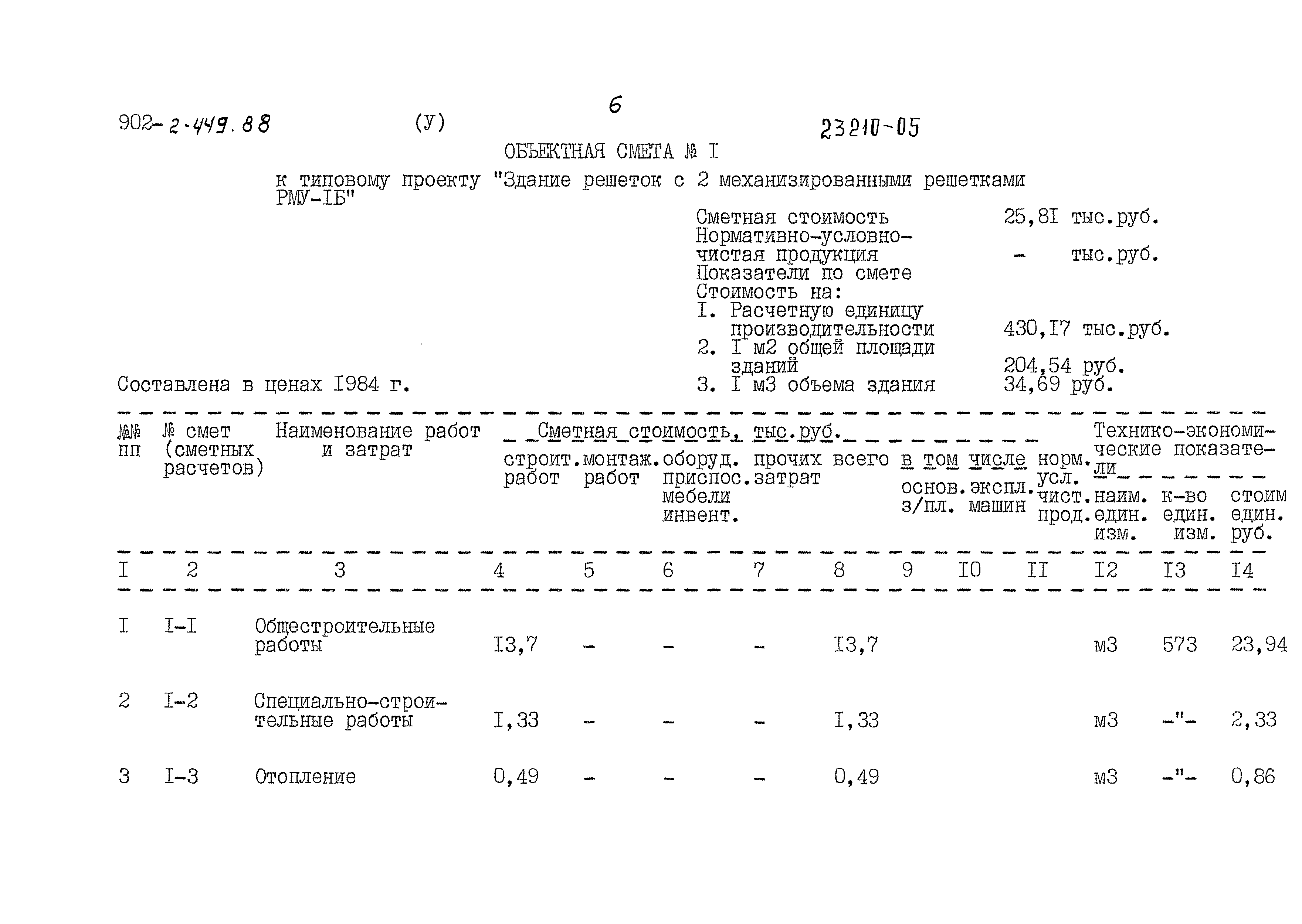 Типовой проект 902-2-449.88