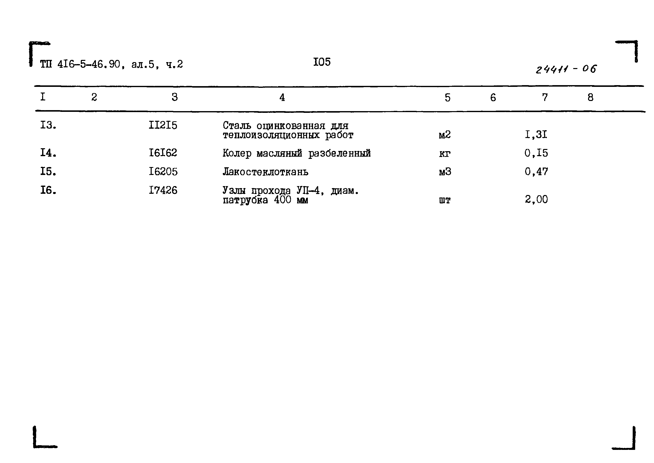 Типовой проект 416-5-45.90