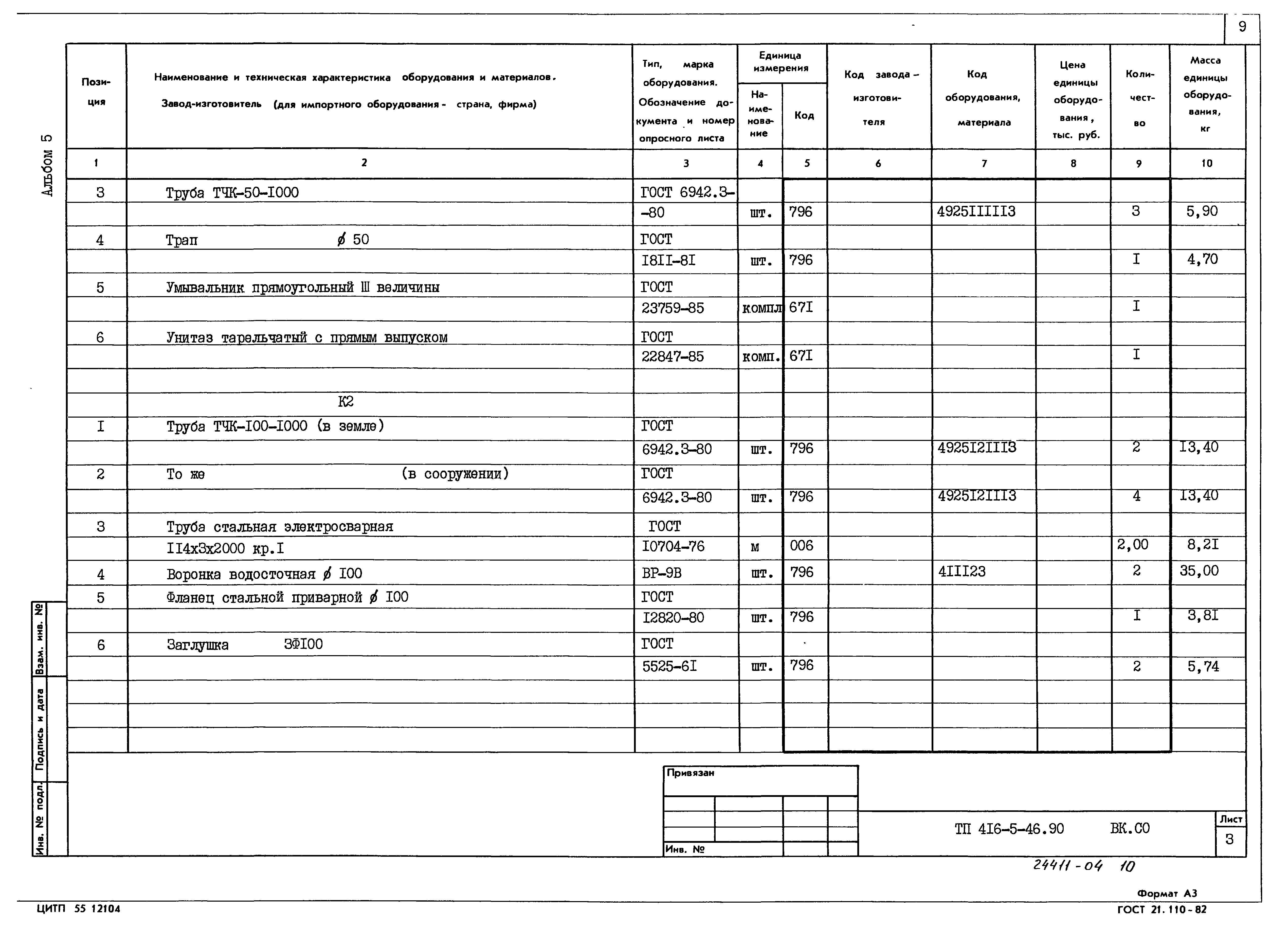 Типовой проект 416-5-45.90