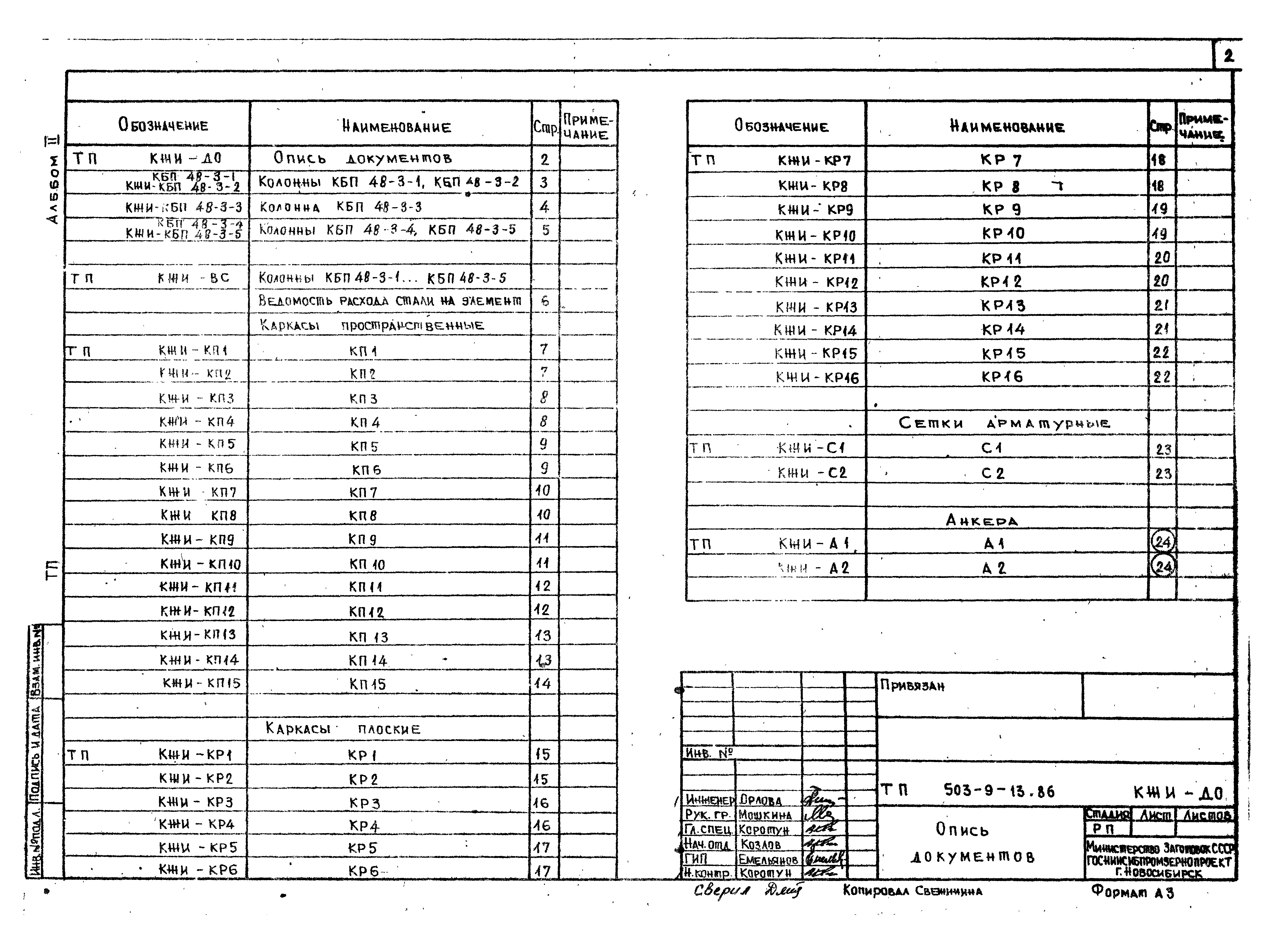 Типовой проект 503-9-13.86