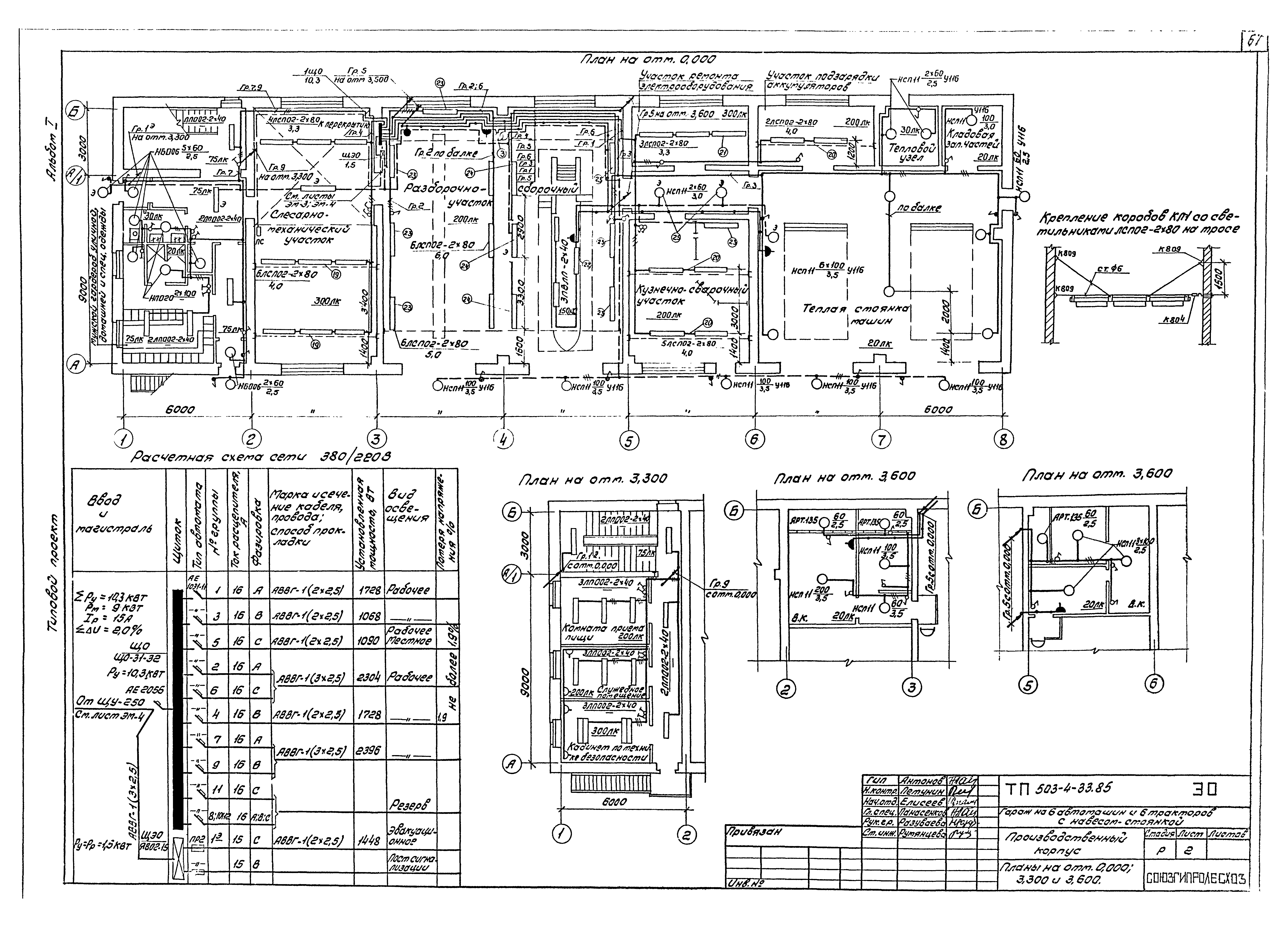 Типовой проект 503-4-33.85