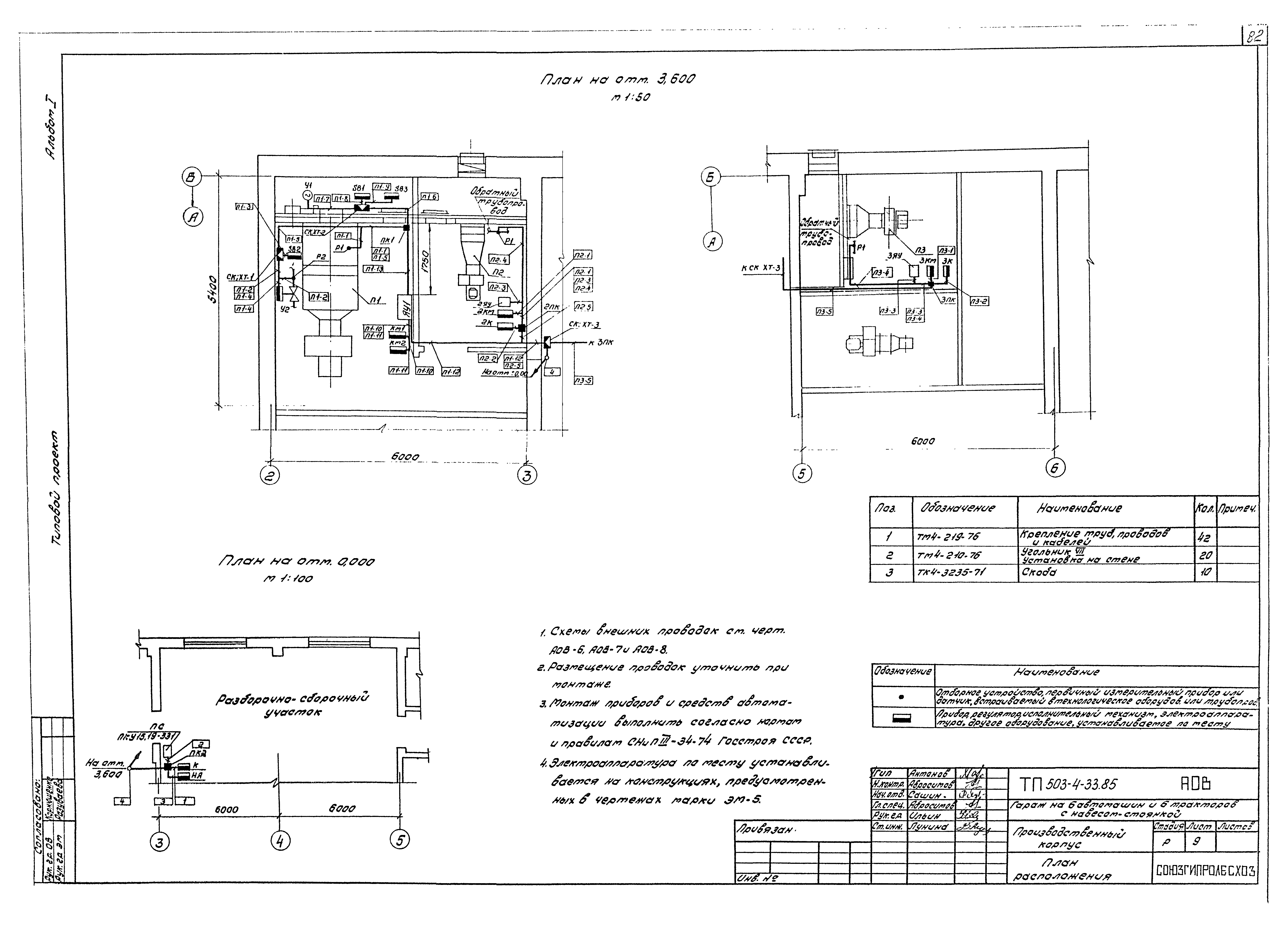 Типовой проект 503-4-33.85