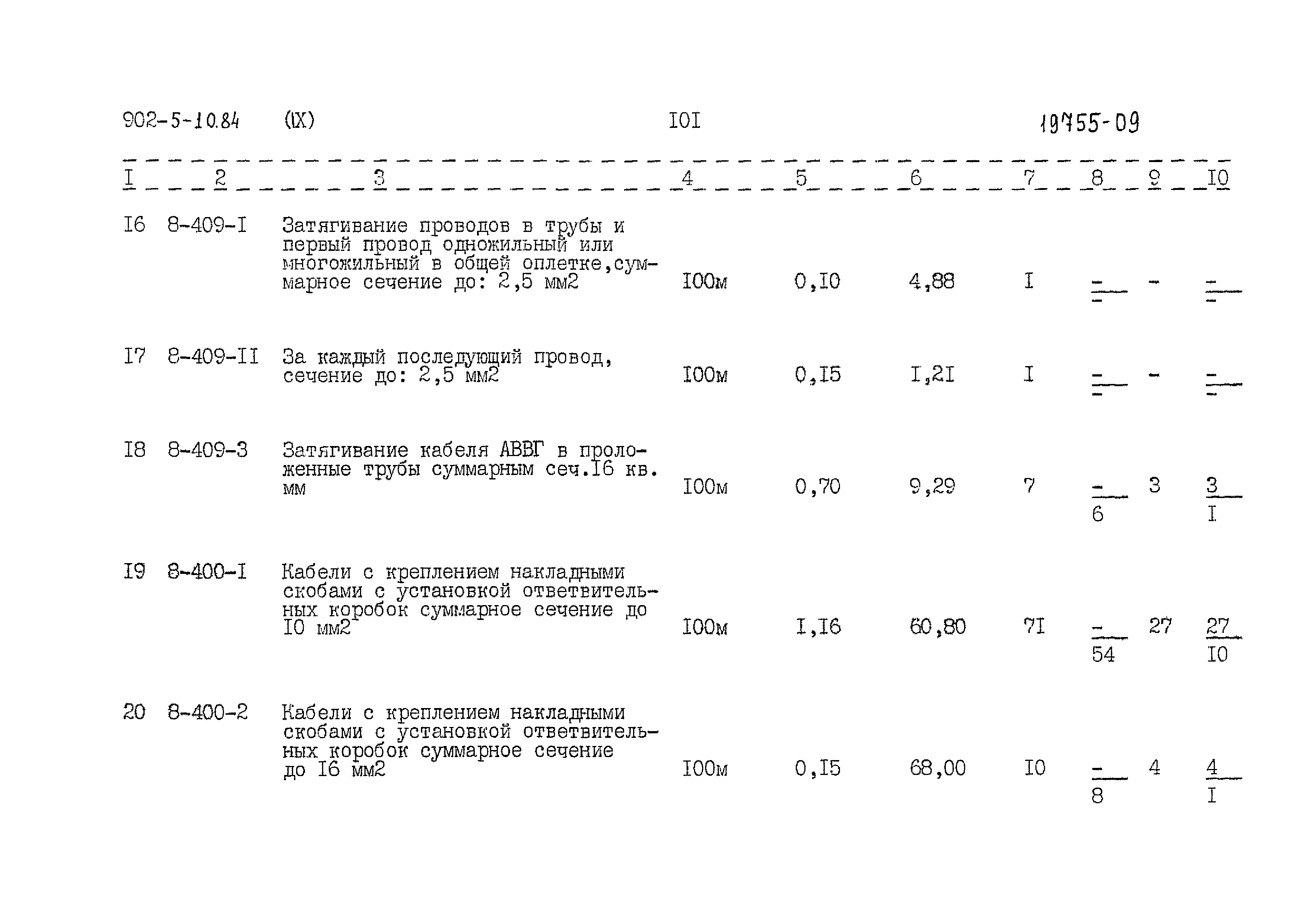 Типовой проект 902-5-10.84