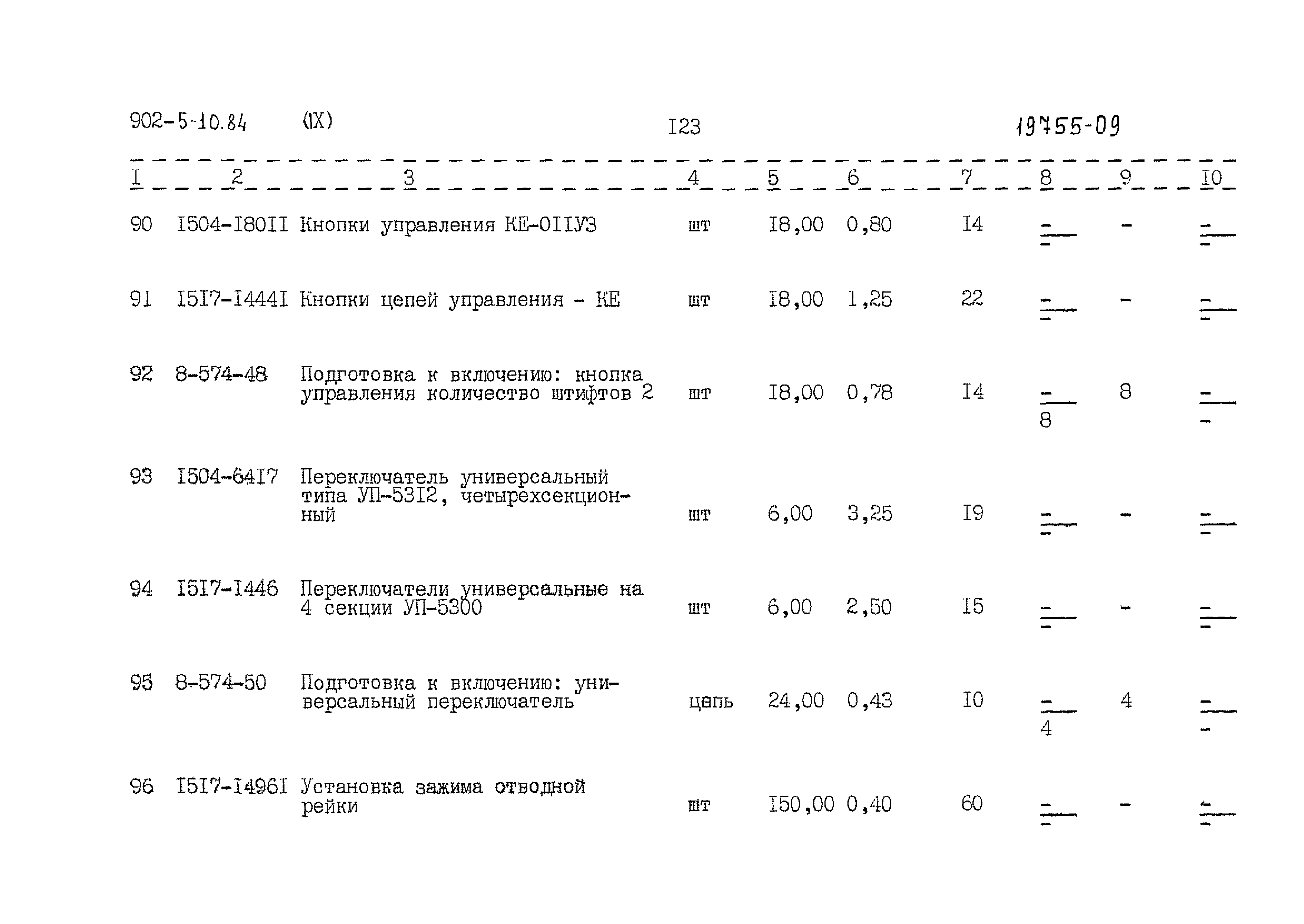 Типовой проект 902-5-10.84