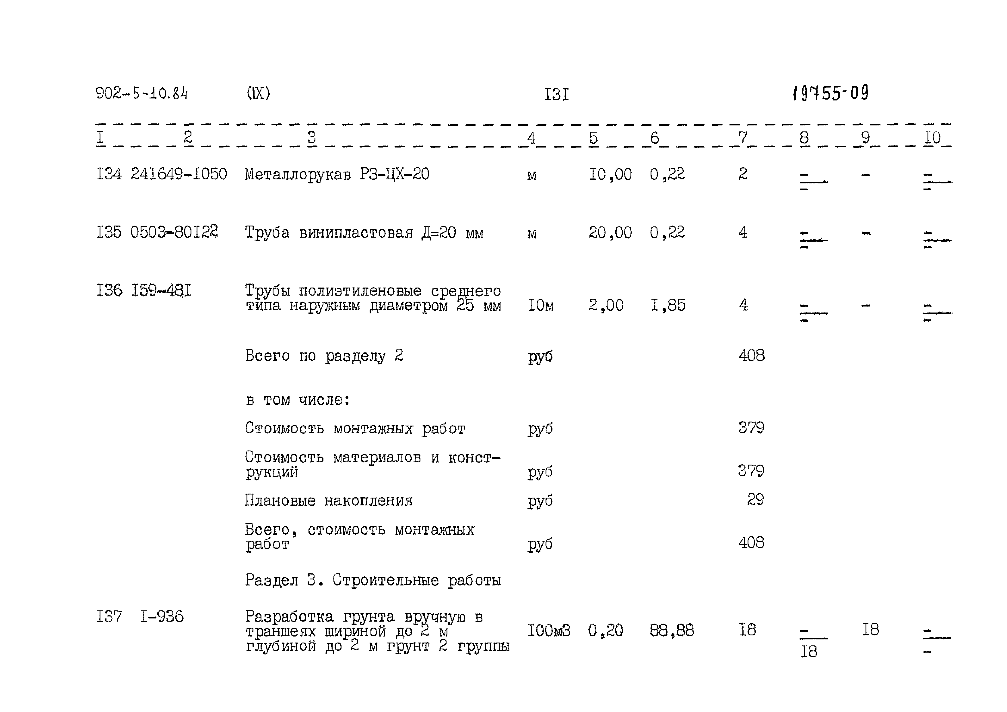 Типовой проект 902-5-10.84