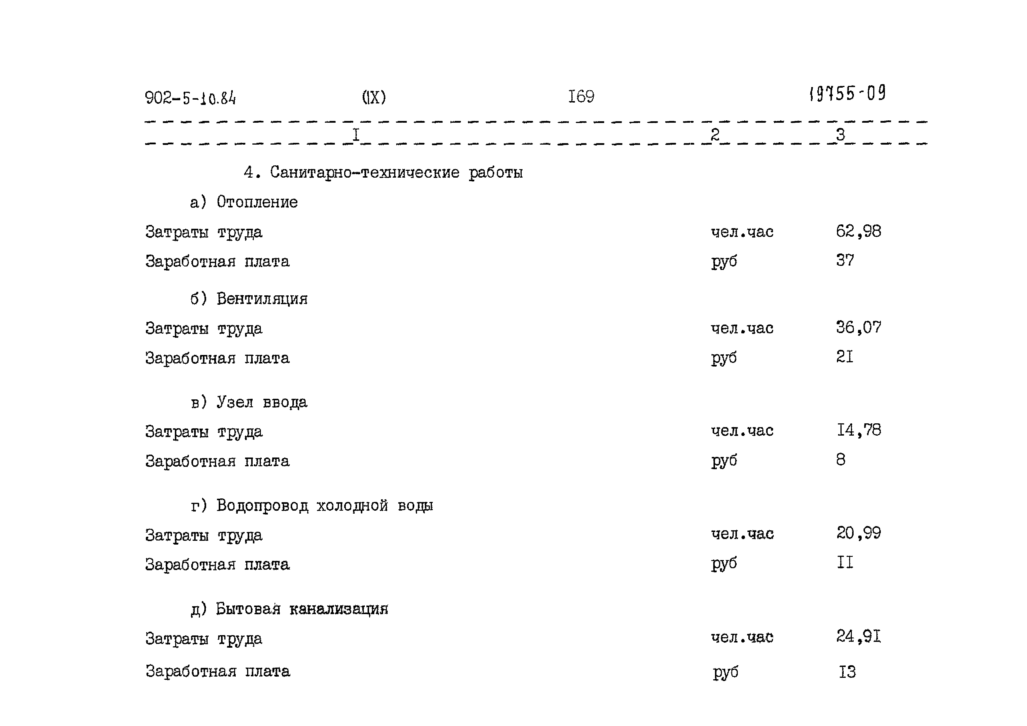 Типовой проект 902-5-10.84