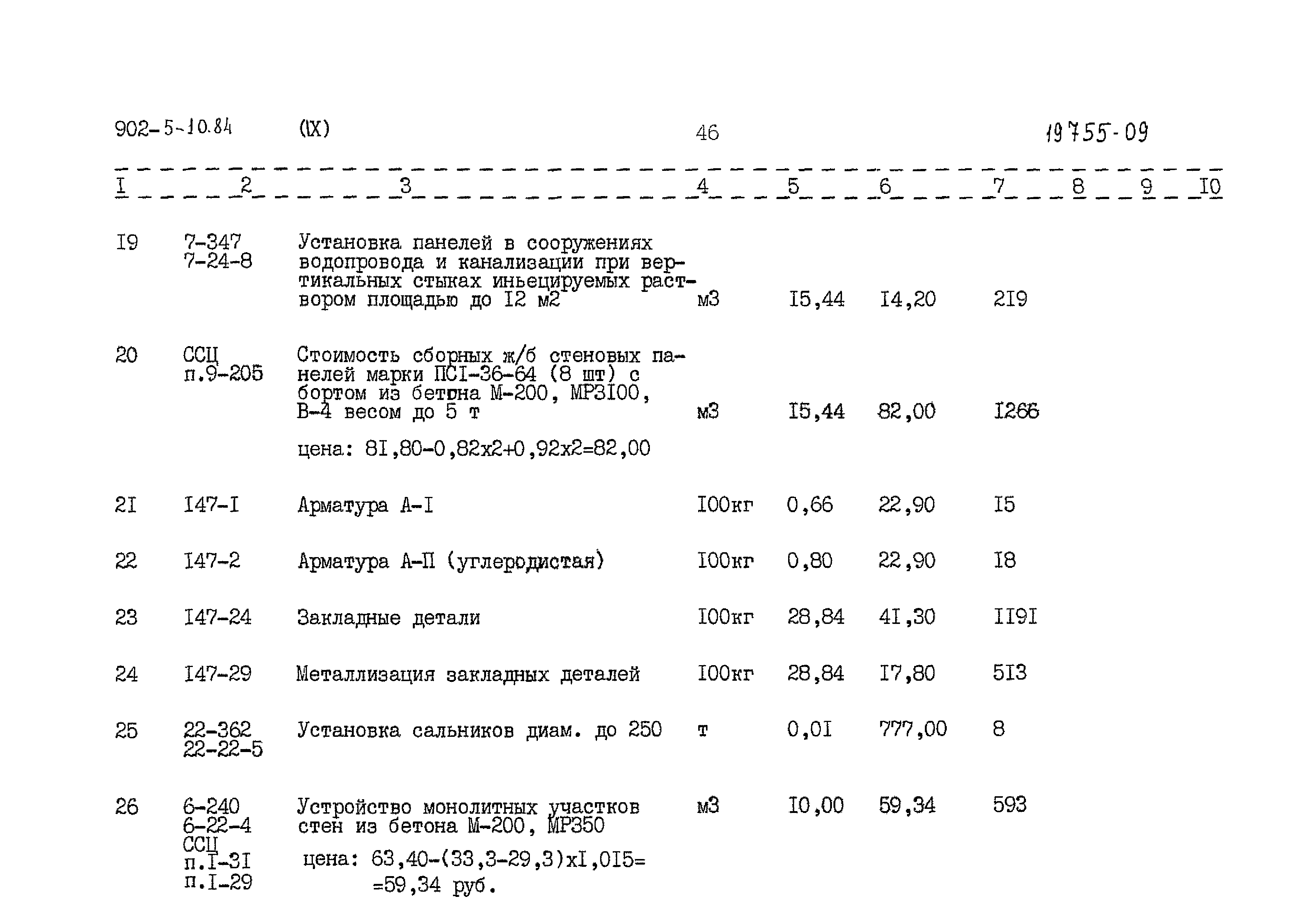 Типовой проект 902-5-10.84