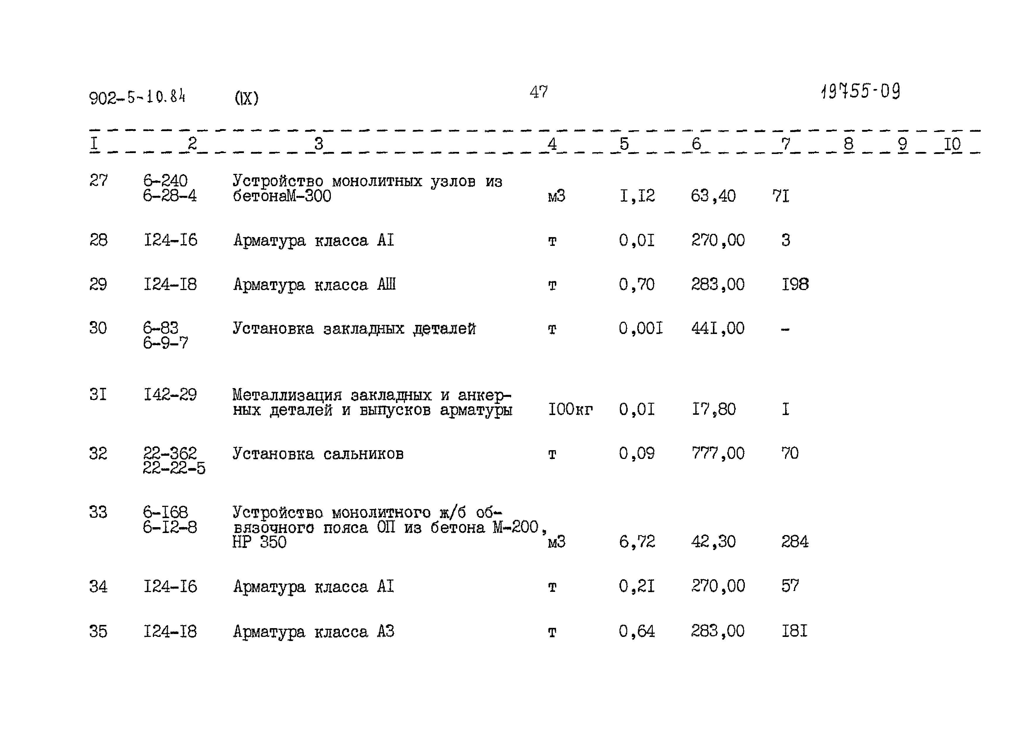 Типовой проект 902-5-10.84