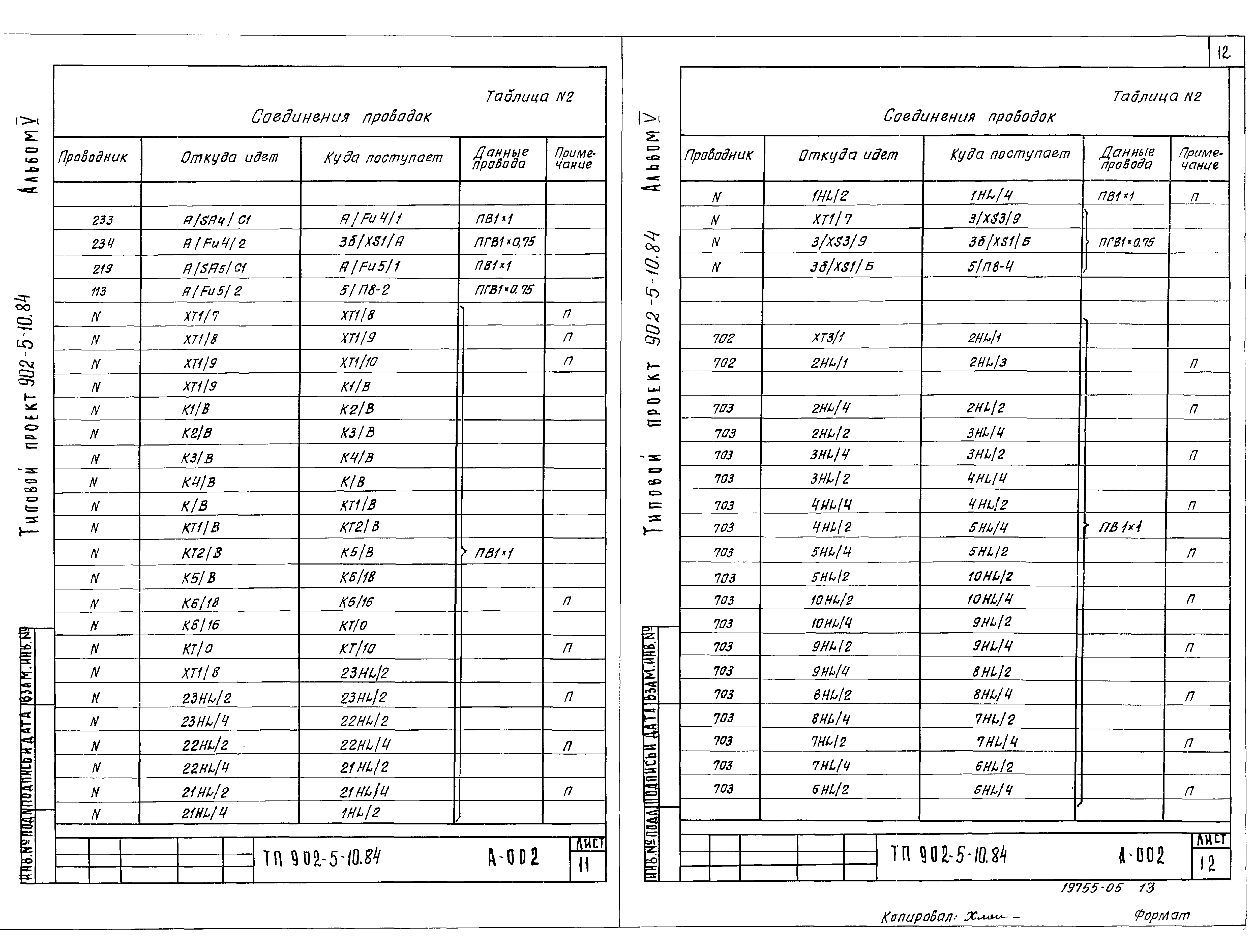 Типовой проект 902-5-10.84