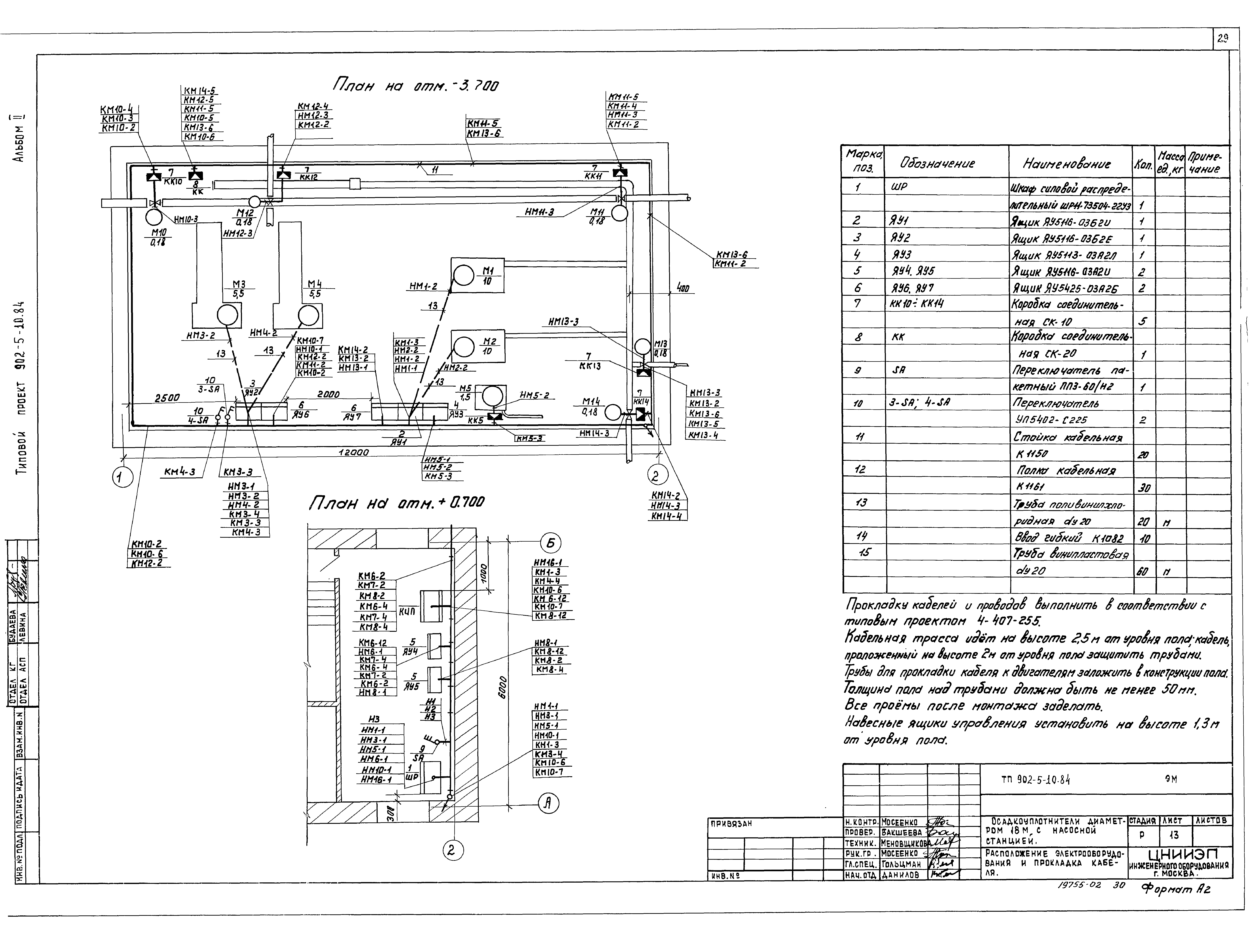 Типовой проект 902-5-10.84