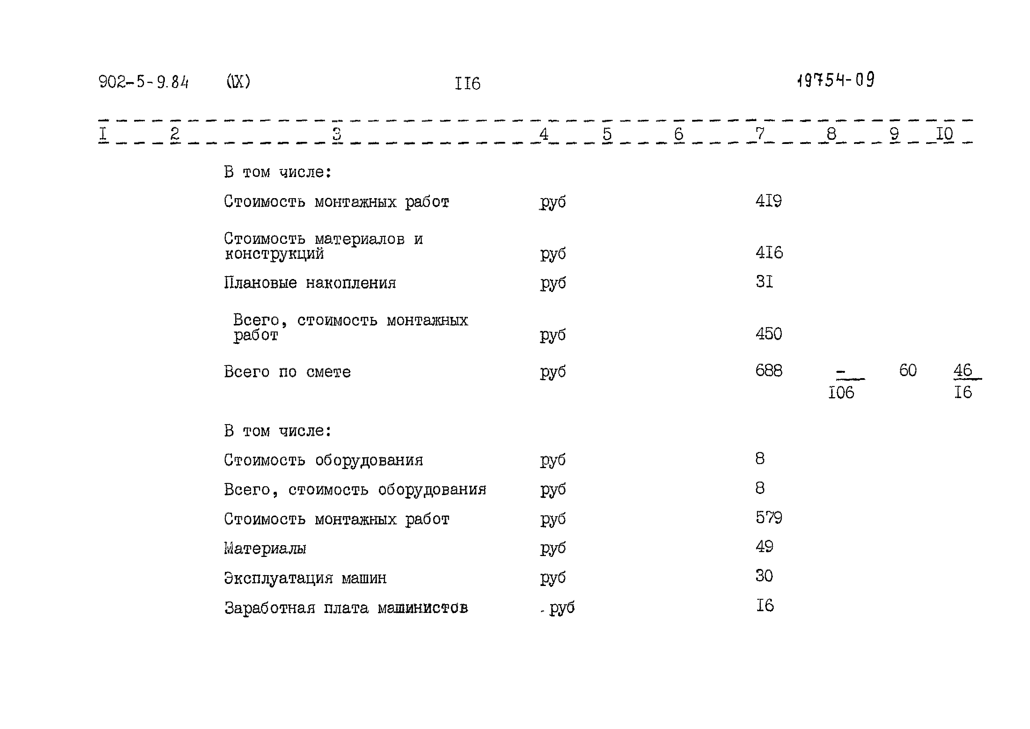 Типовой проект 902-5-9.84