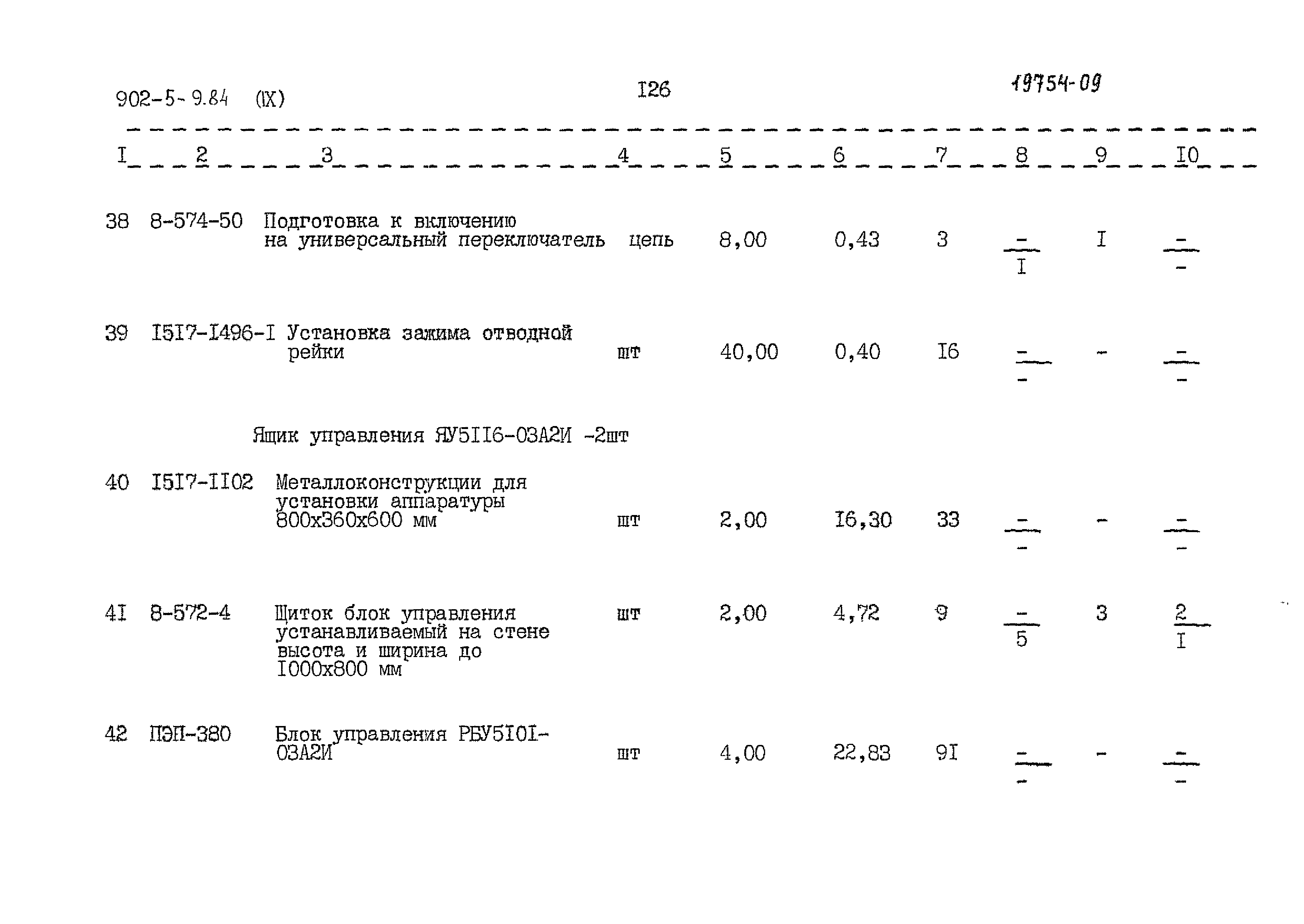 Типовой проект 902-5-9.84