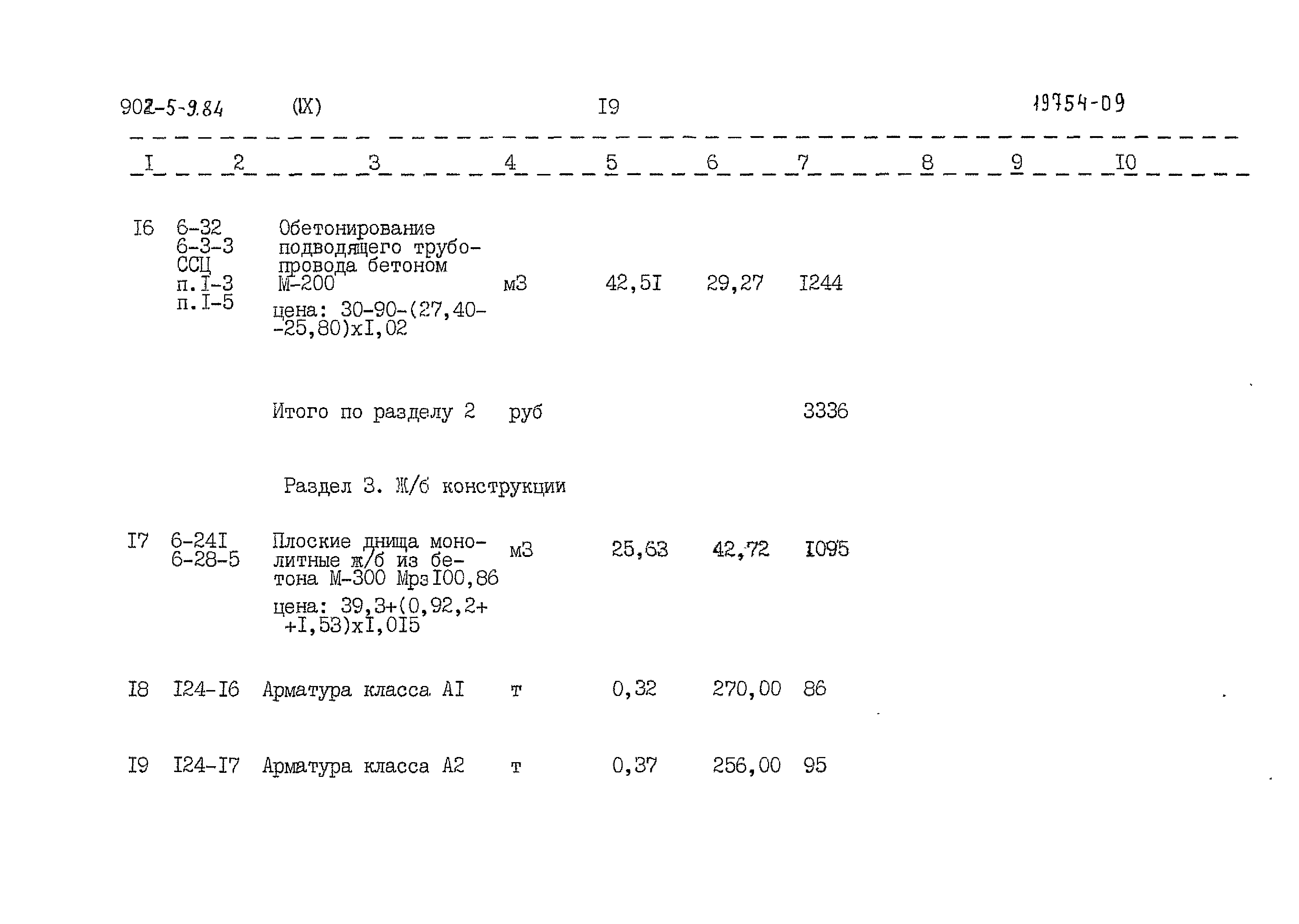 Типовой проект 902-5-9.84