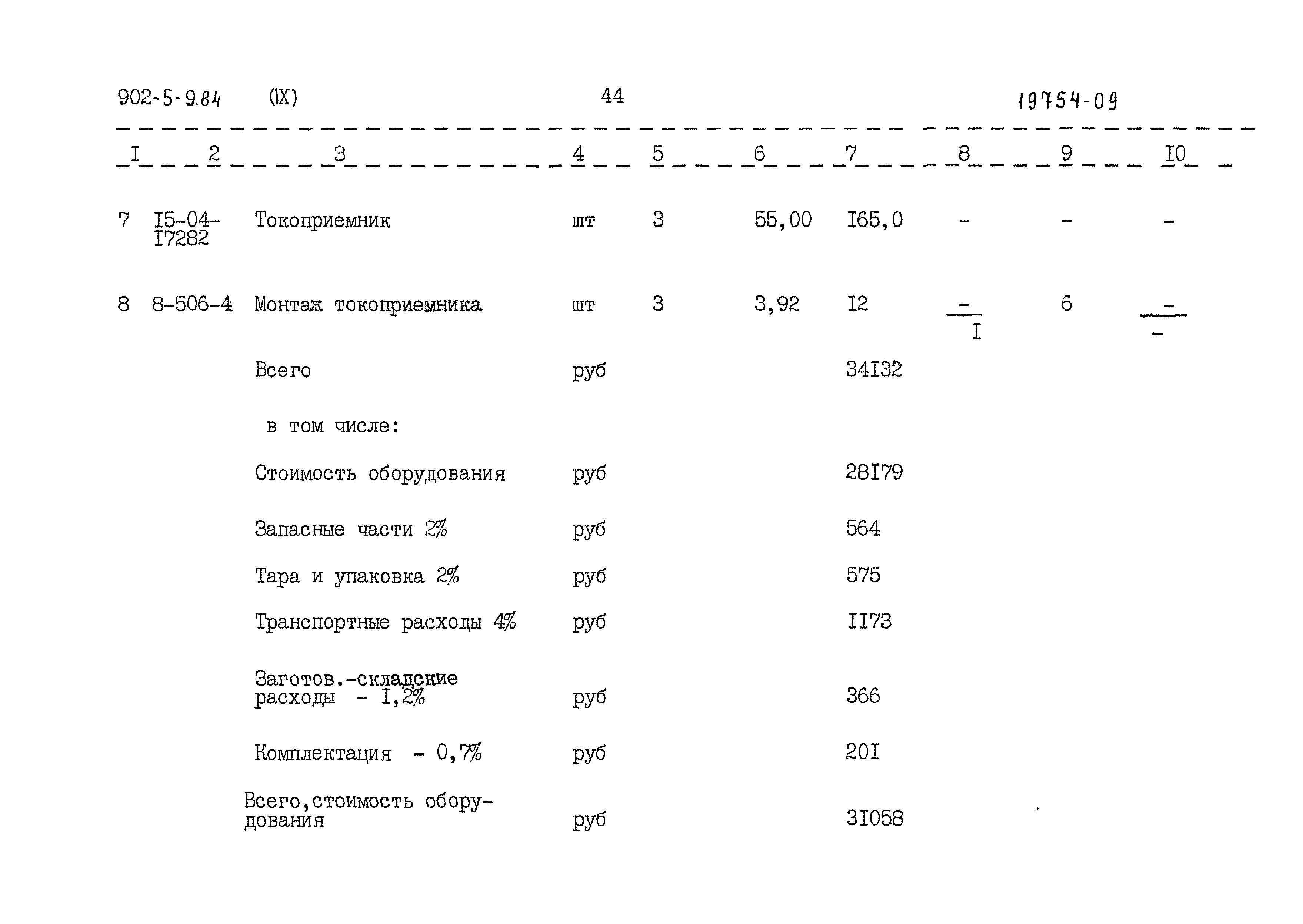 Типовой проект 902-5-9.84