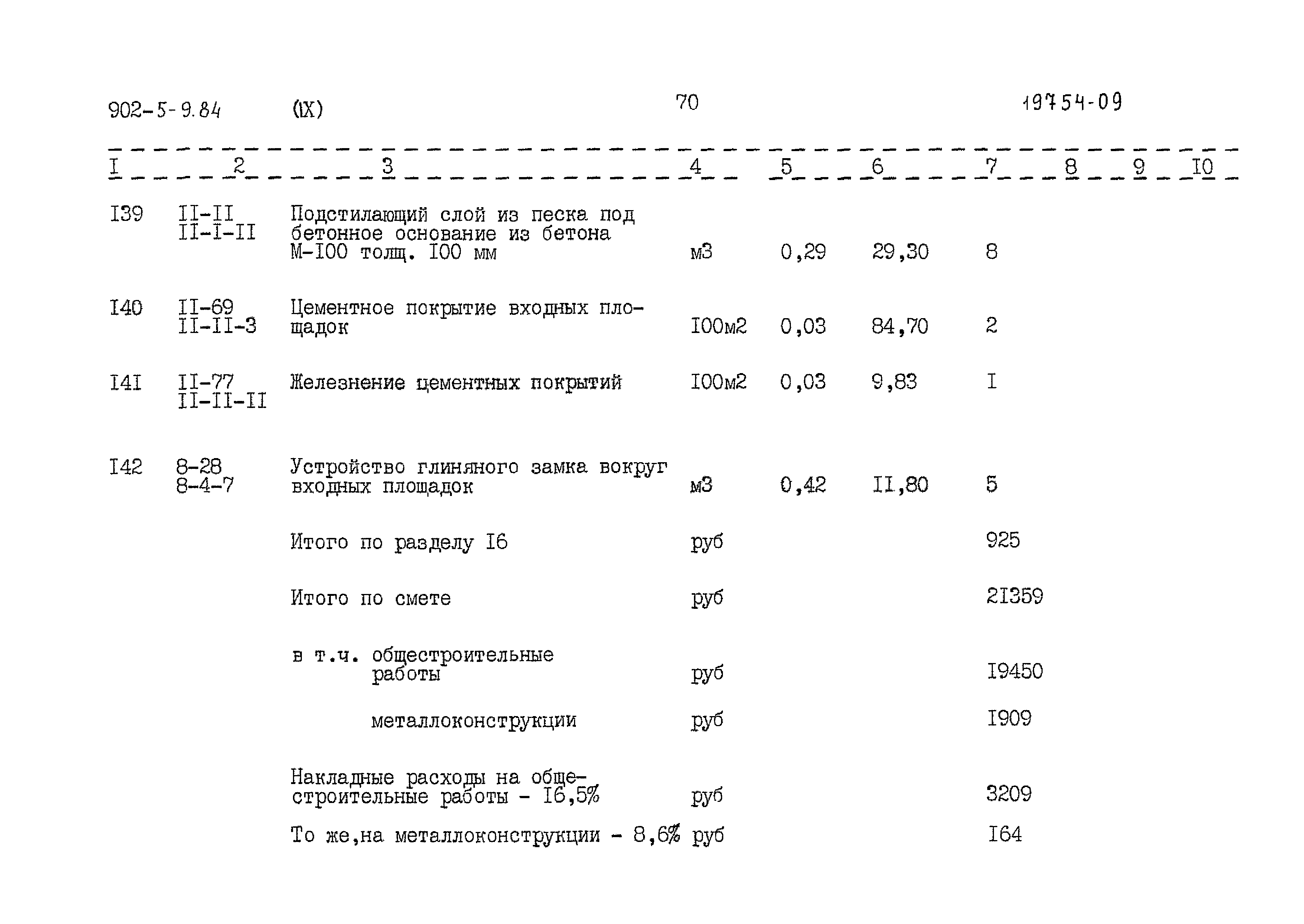 Типовой проект 902-5-9.84