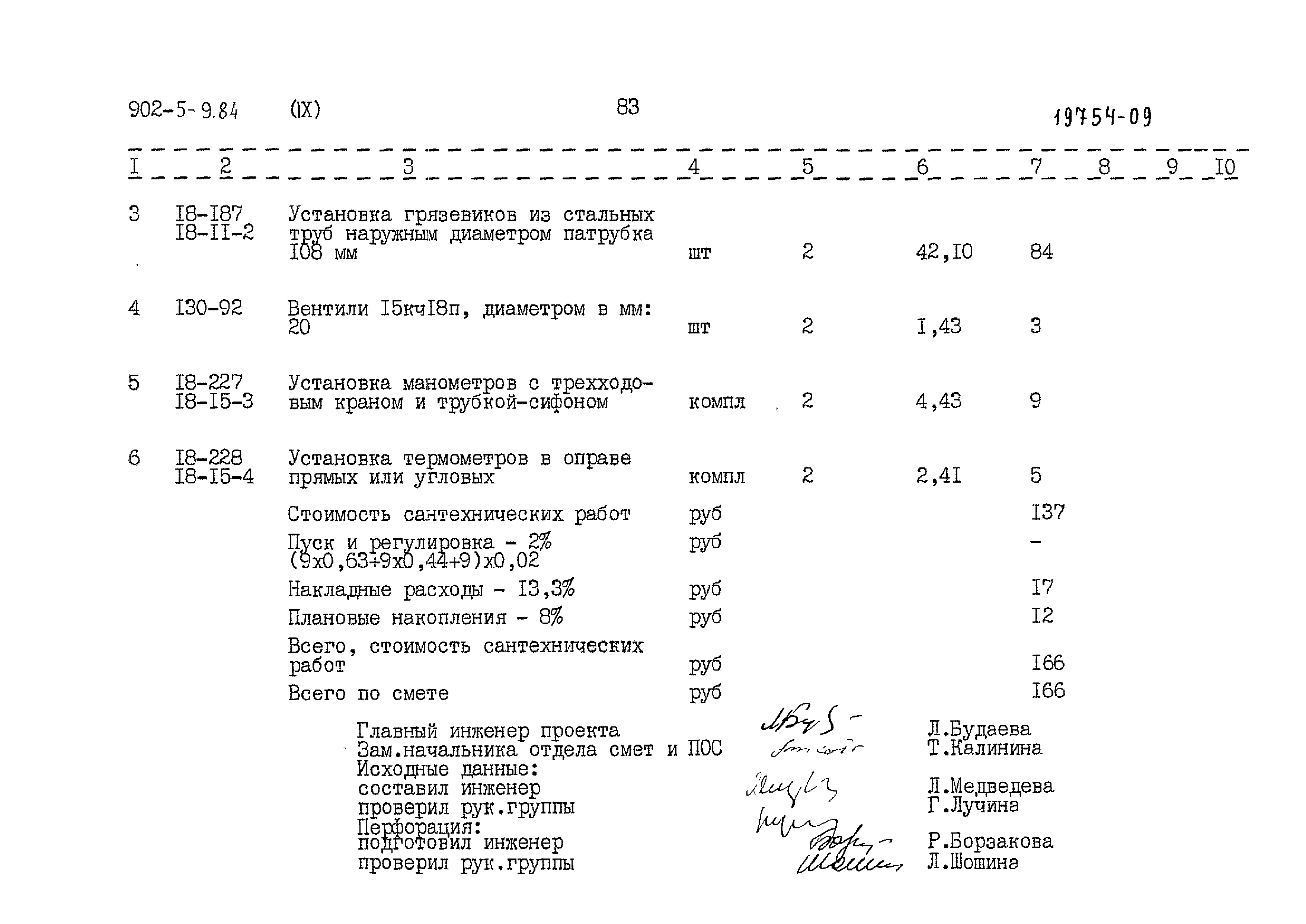 Типовой проект 902-5-9.84