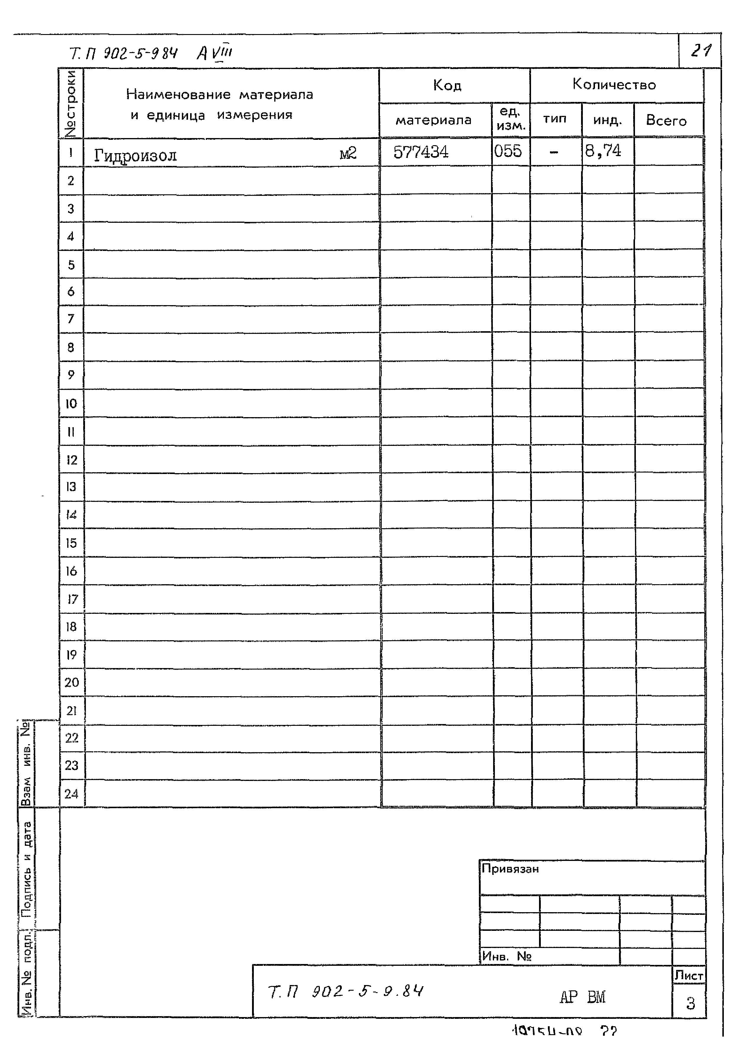 Типовой проект 902-5-9.84