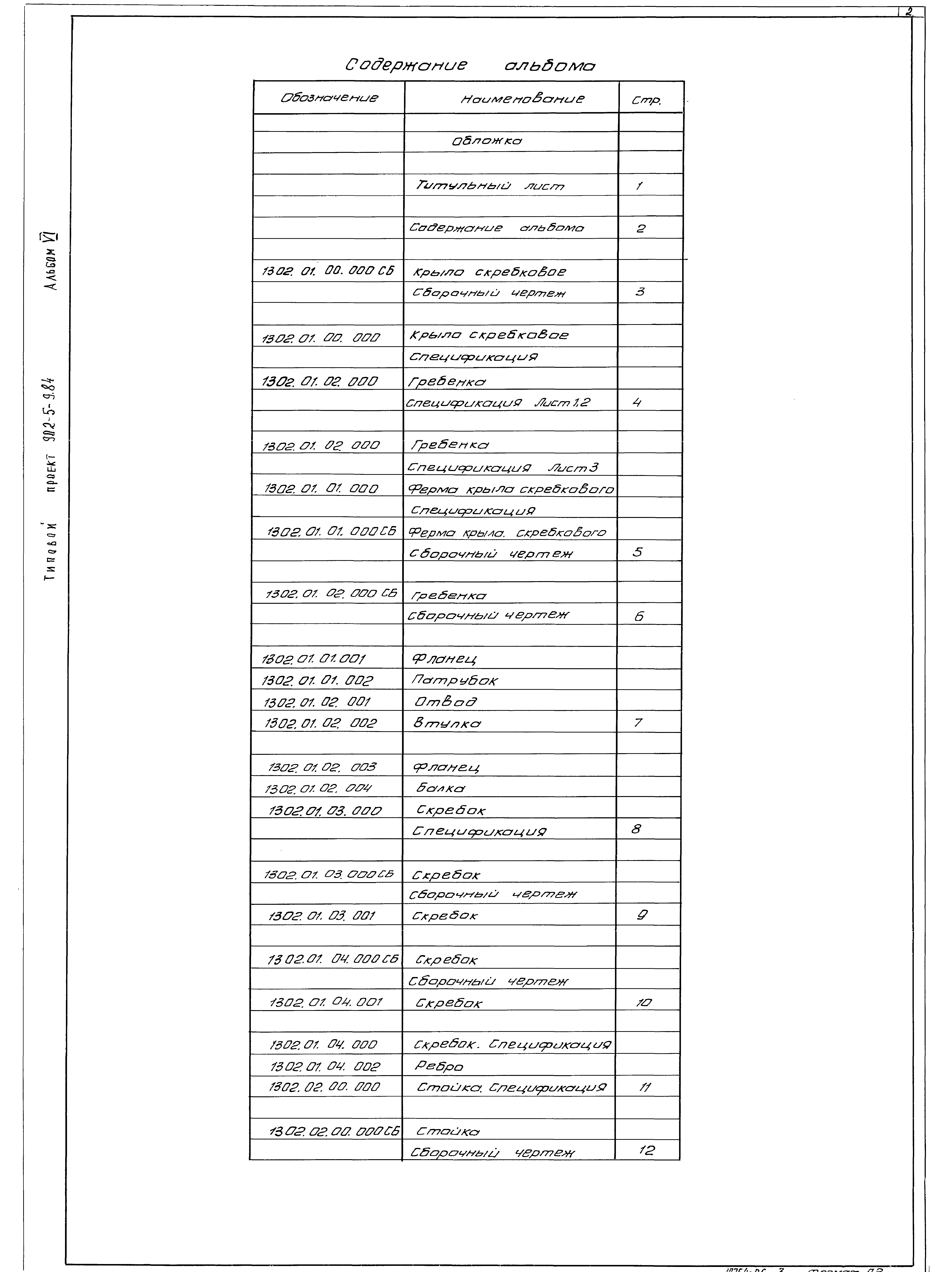 Типовой проект 902-5-9.84