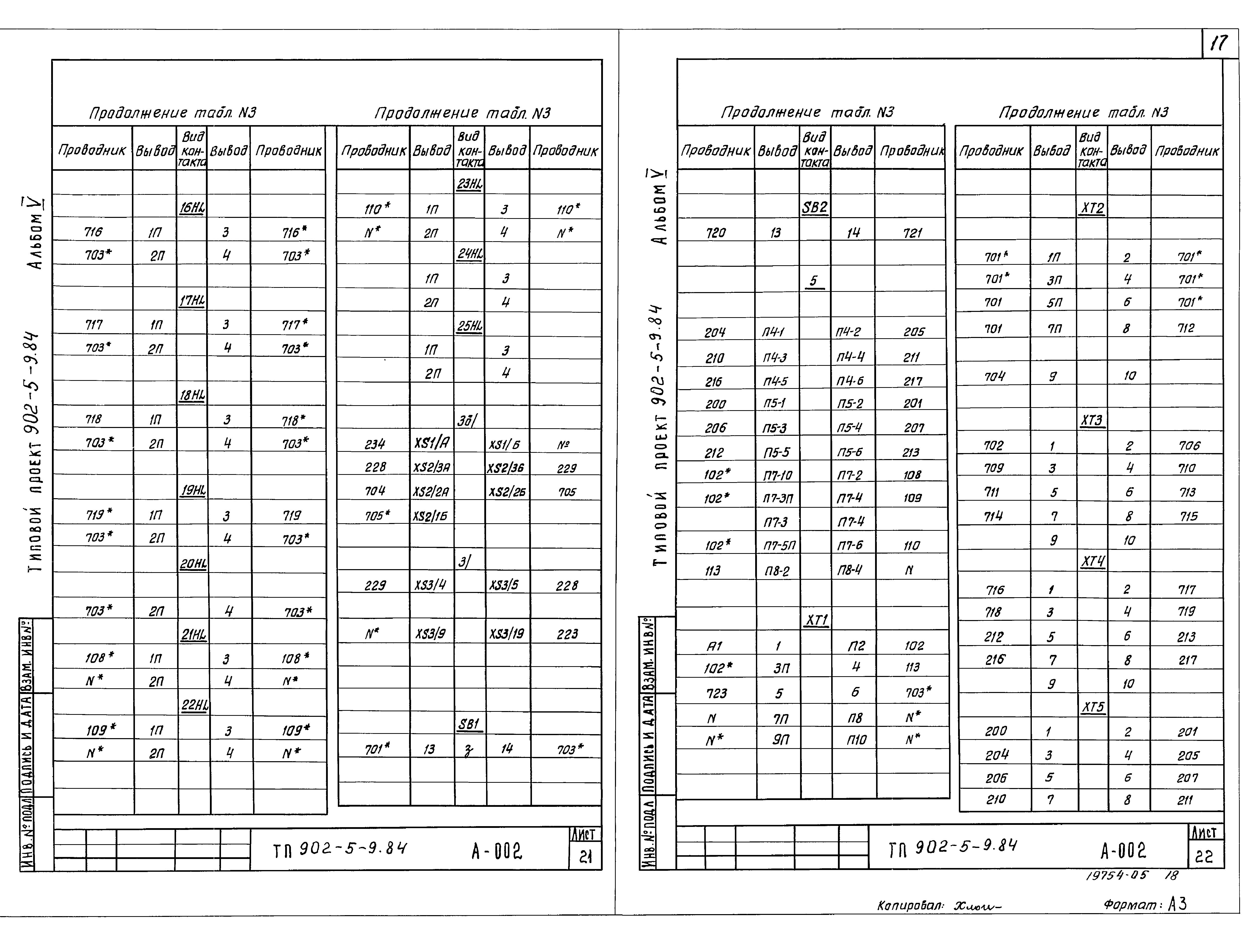 Типовой проект 902-5-9.84