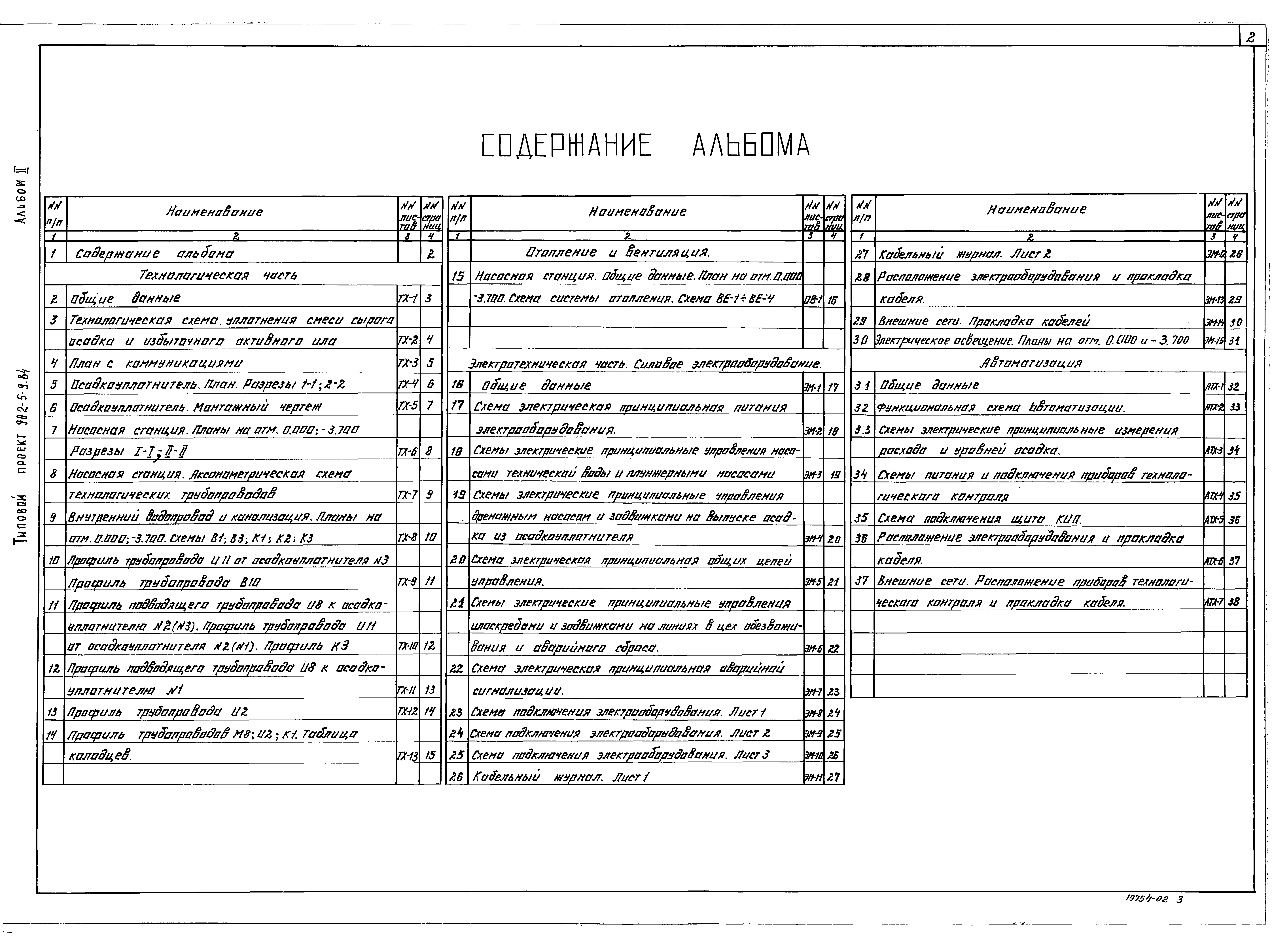 Типовой проект 902-5-9.84