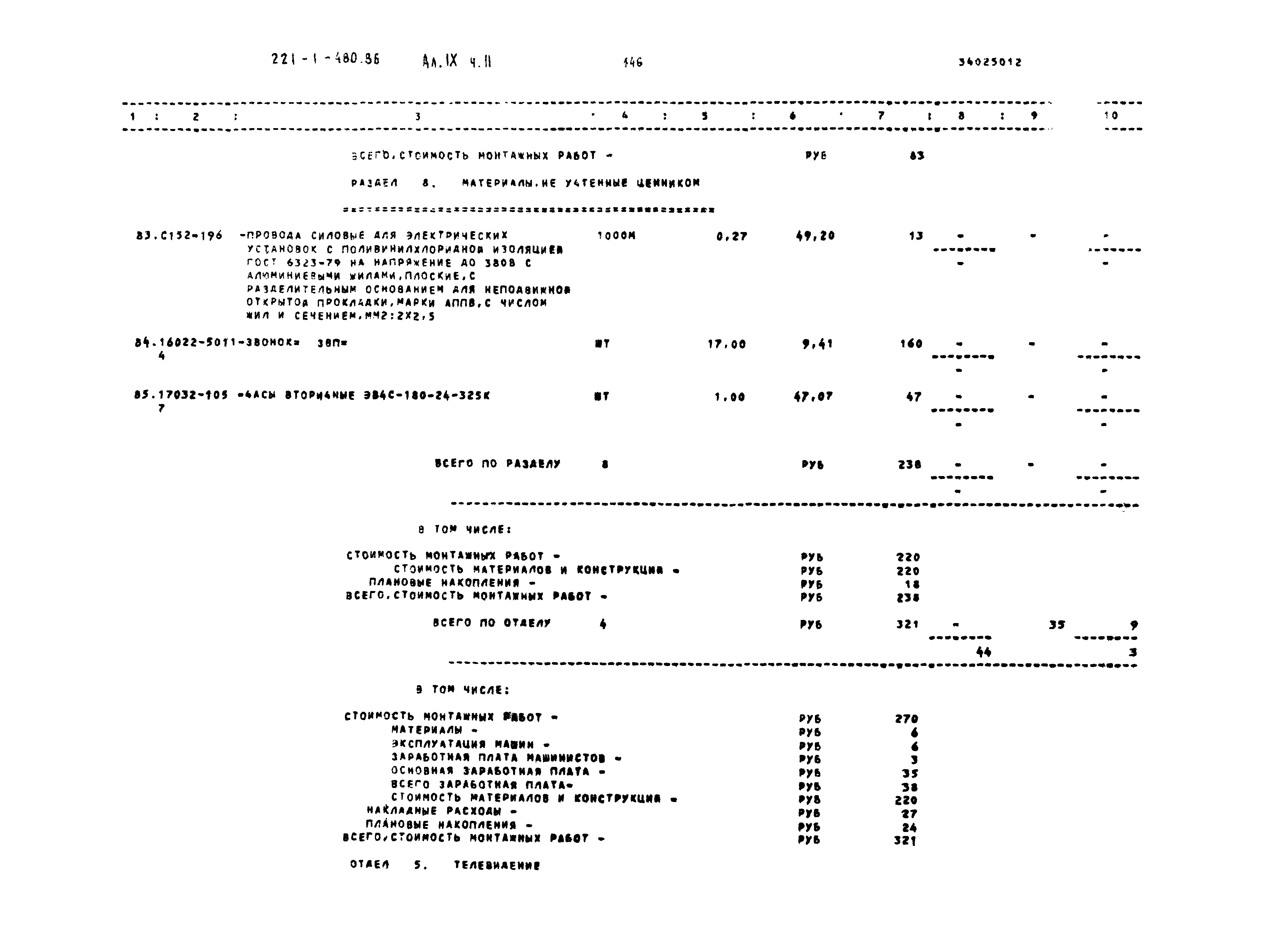 Типовой проект 221-1-480.86
