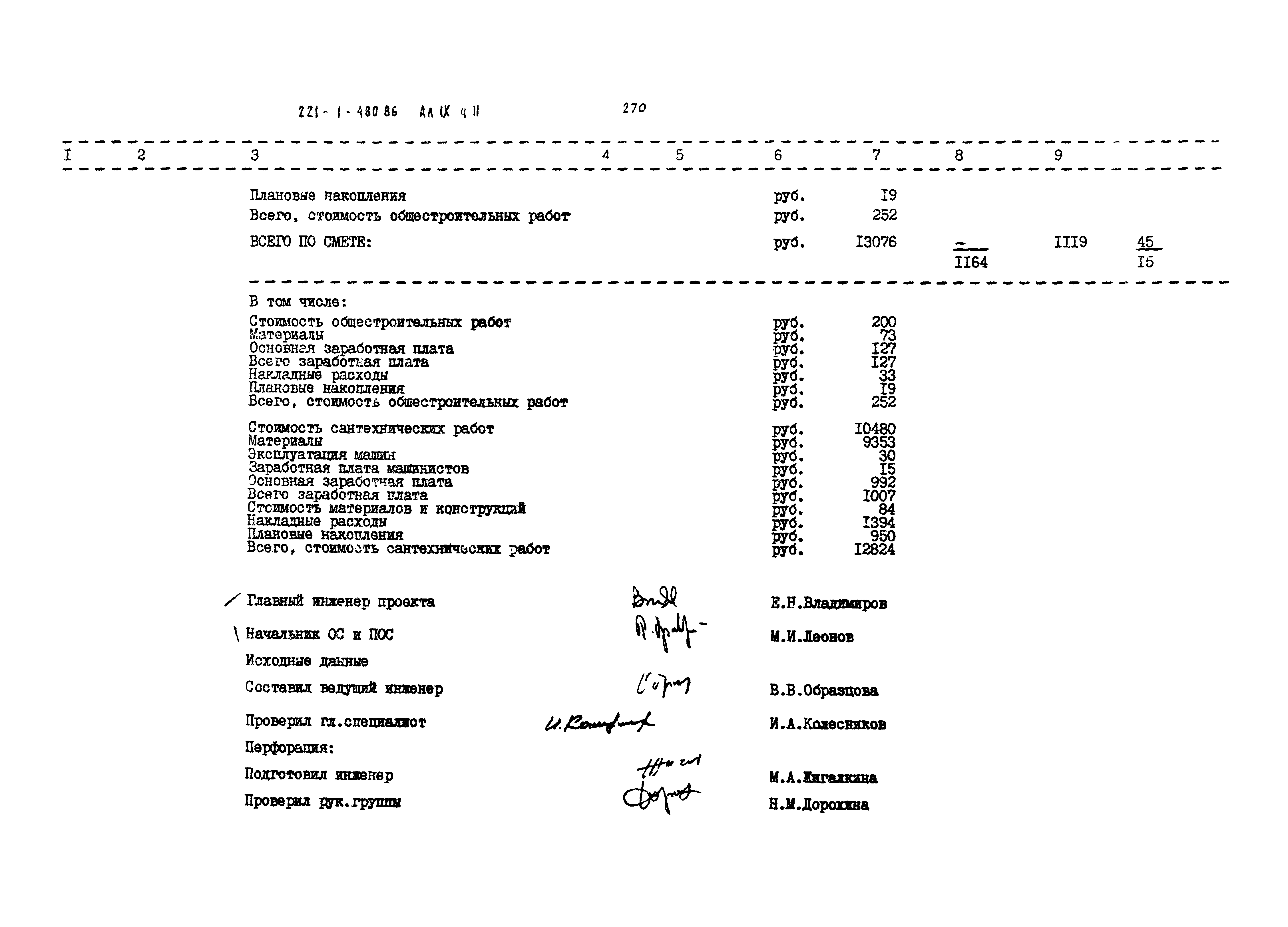 Типовой проект 221-1-480.86