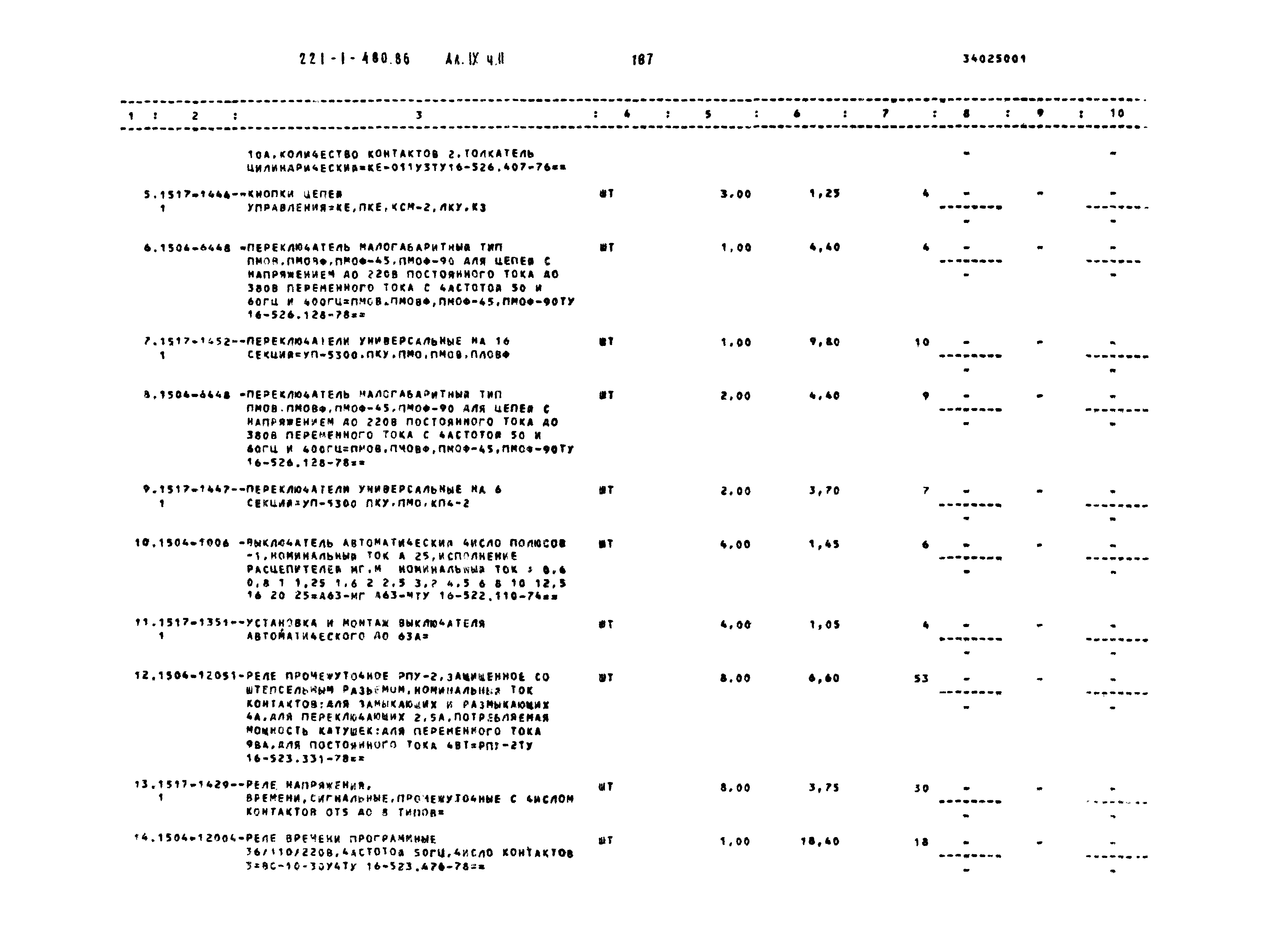 Типовой проект 221-1-480.86