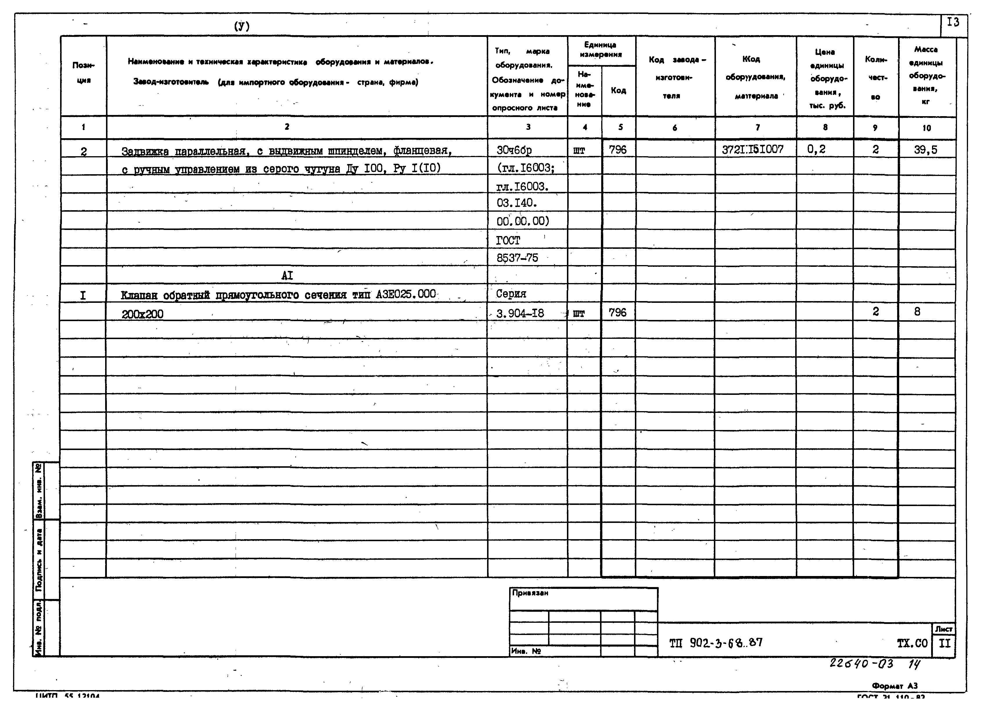 Типовой проект 902-3-68.87