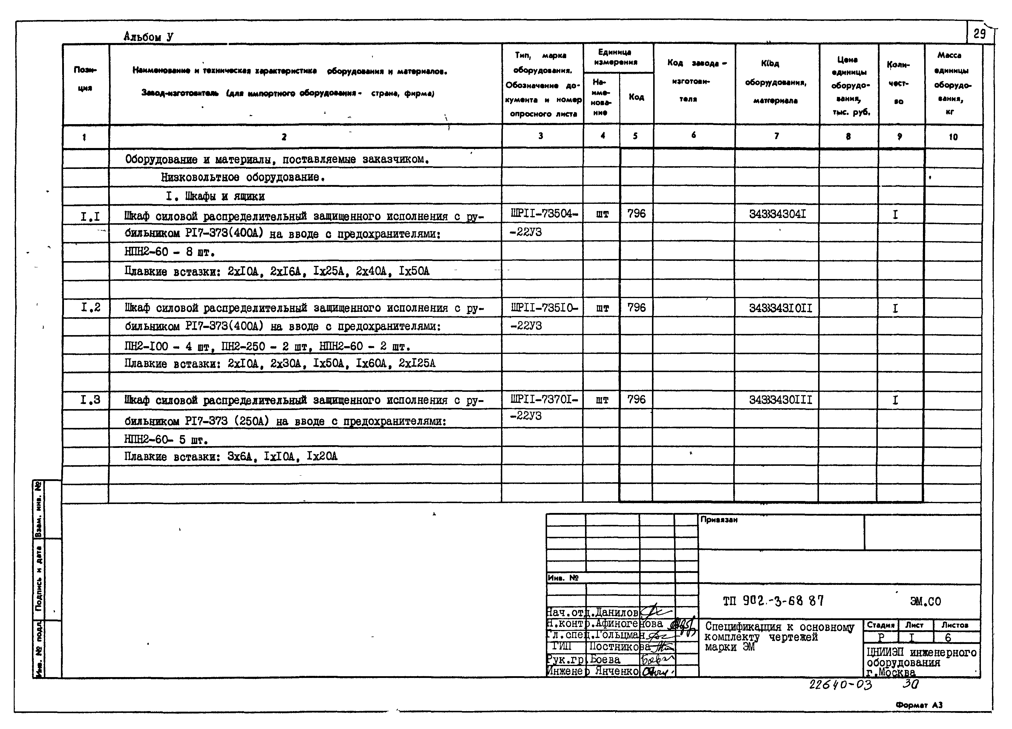 Типовой проект 902-3-68.87