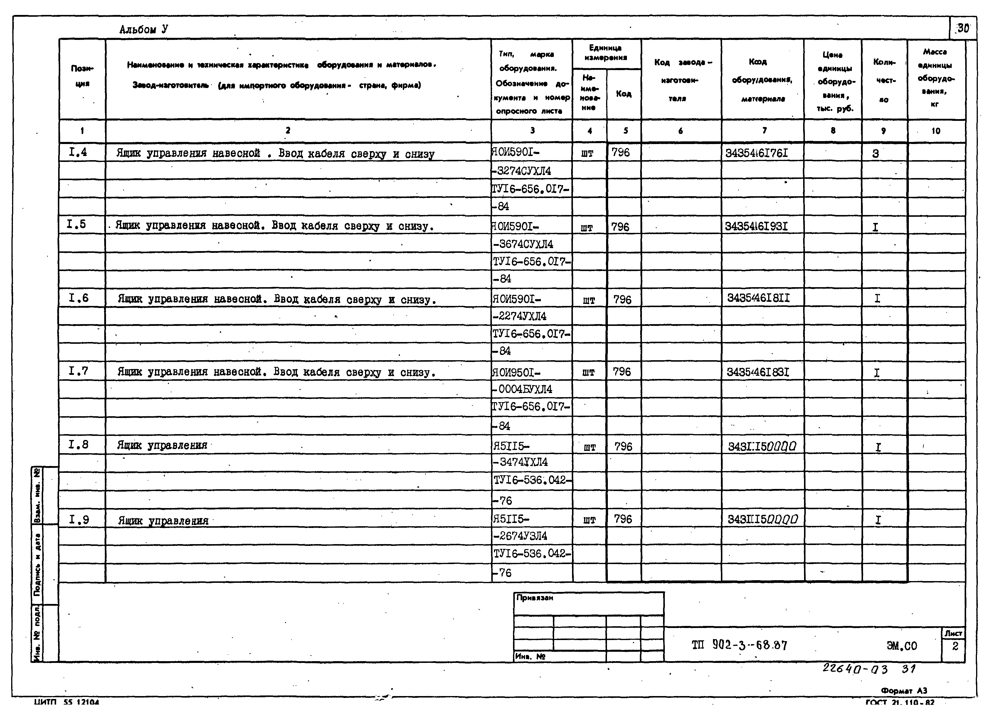 Типовой проект 902-3-68.87